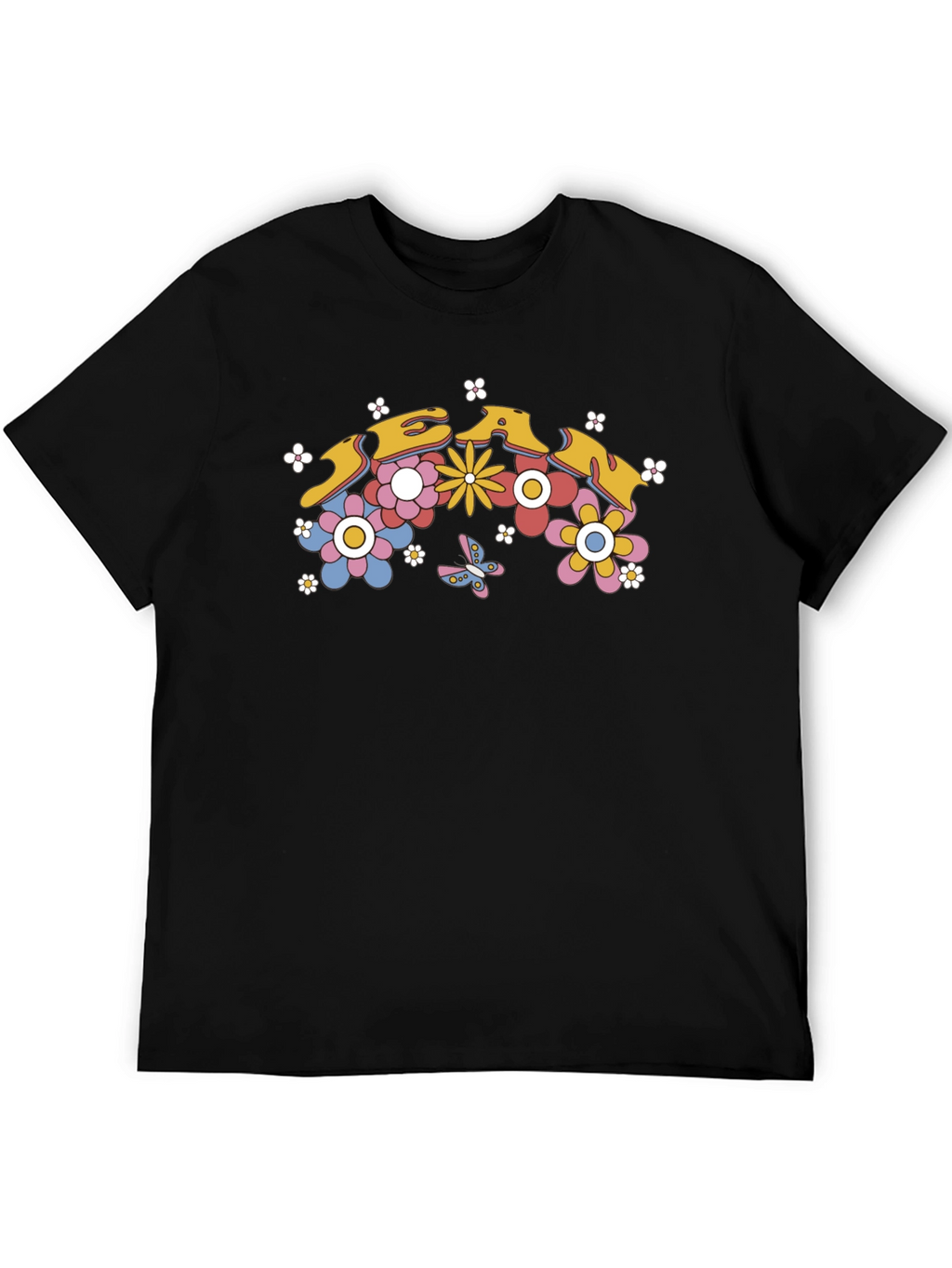 Retro Floral T-Shirt - Groovy Design
