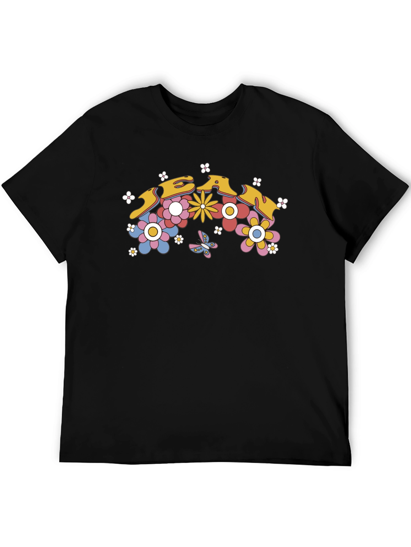 Retro Floral T-Shirt - Groovy Design