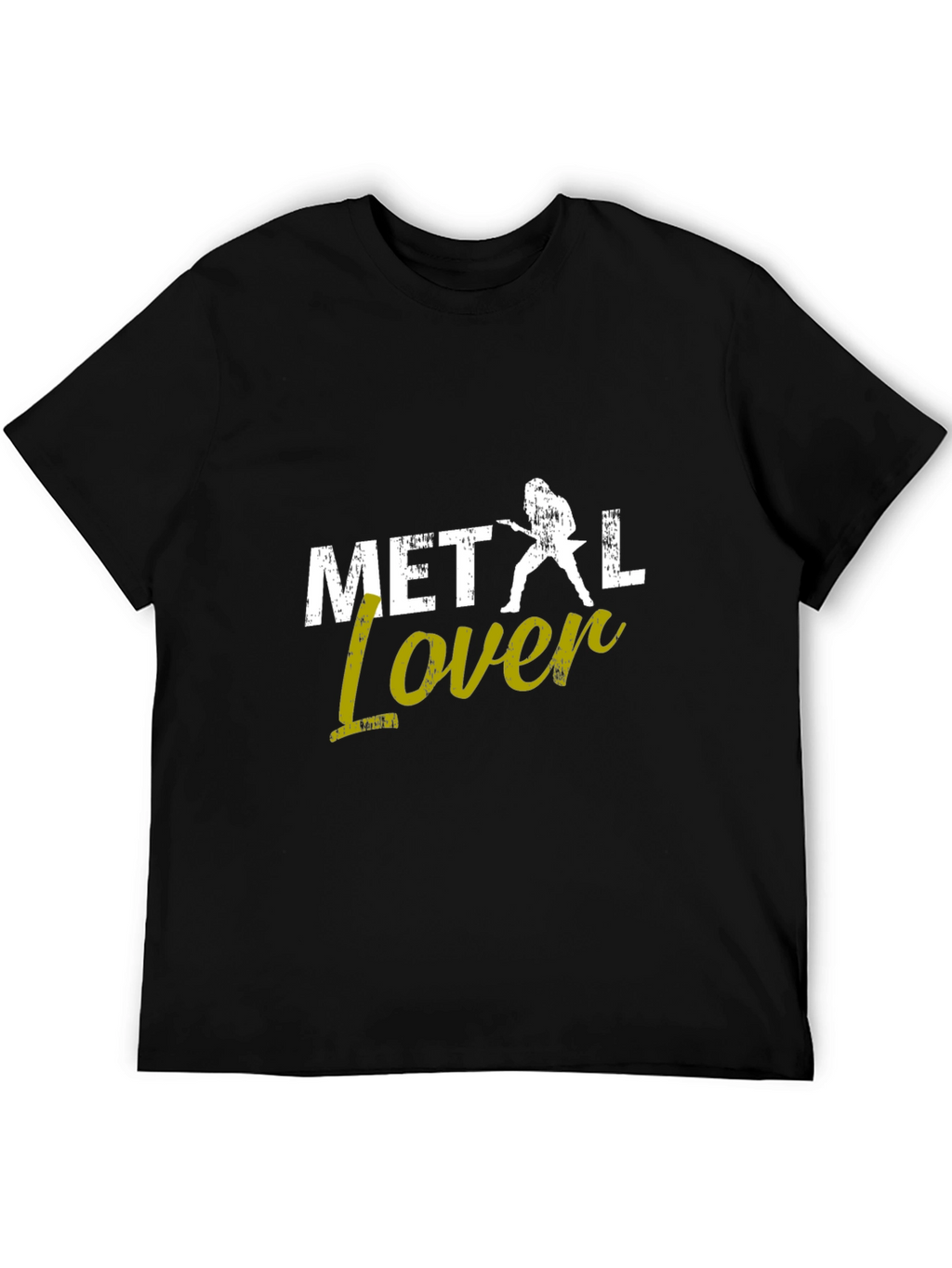 Metal Lover Graphic T-Shirt - Rock Music Fan Tee