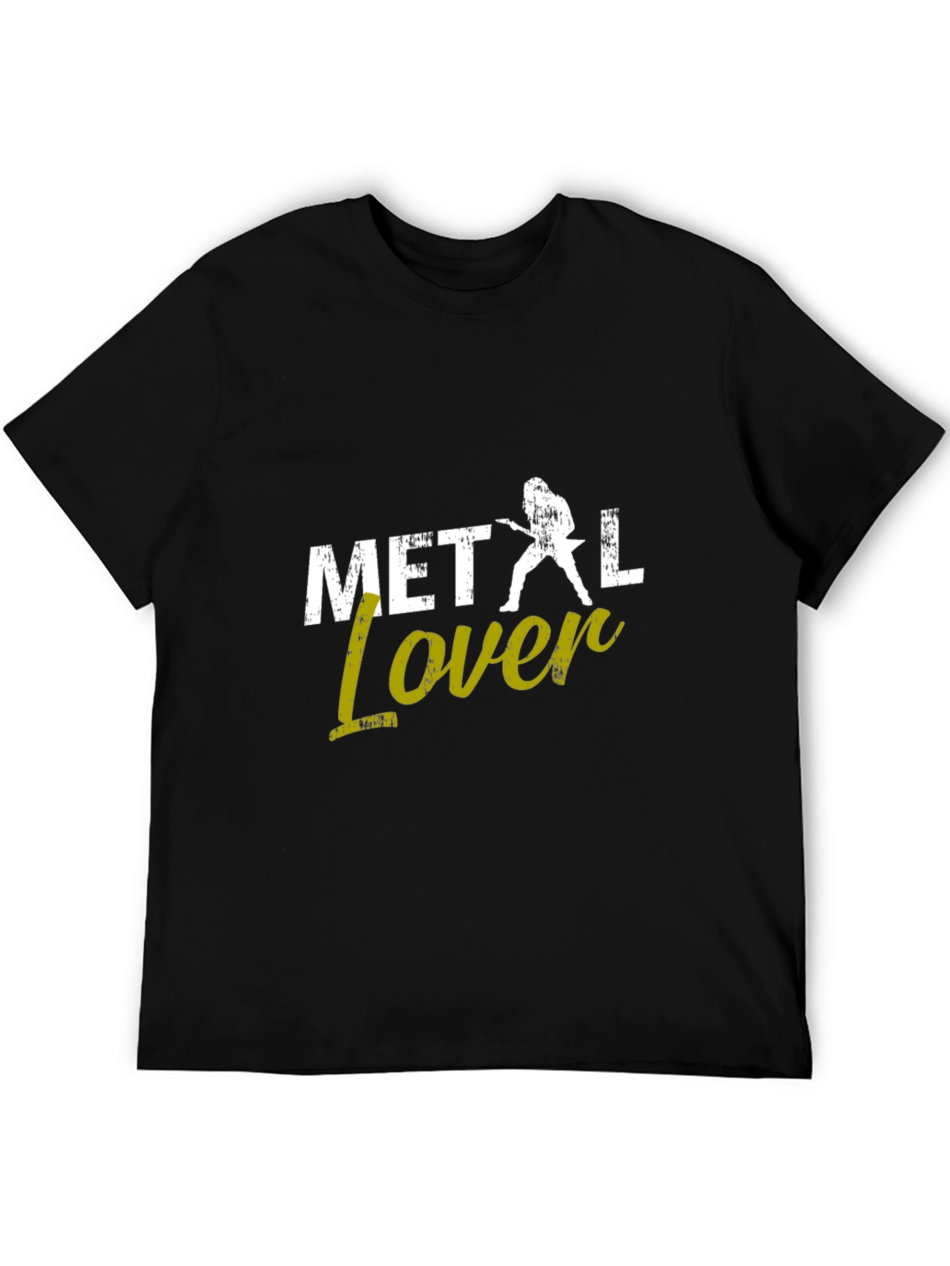 Metal Lover Graphic T-Shirt - Rock Music Fan Tee