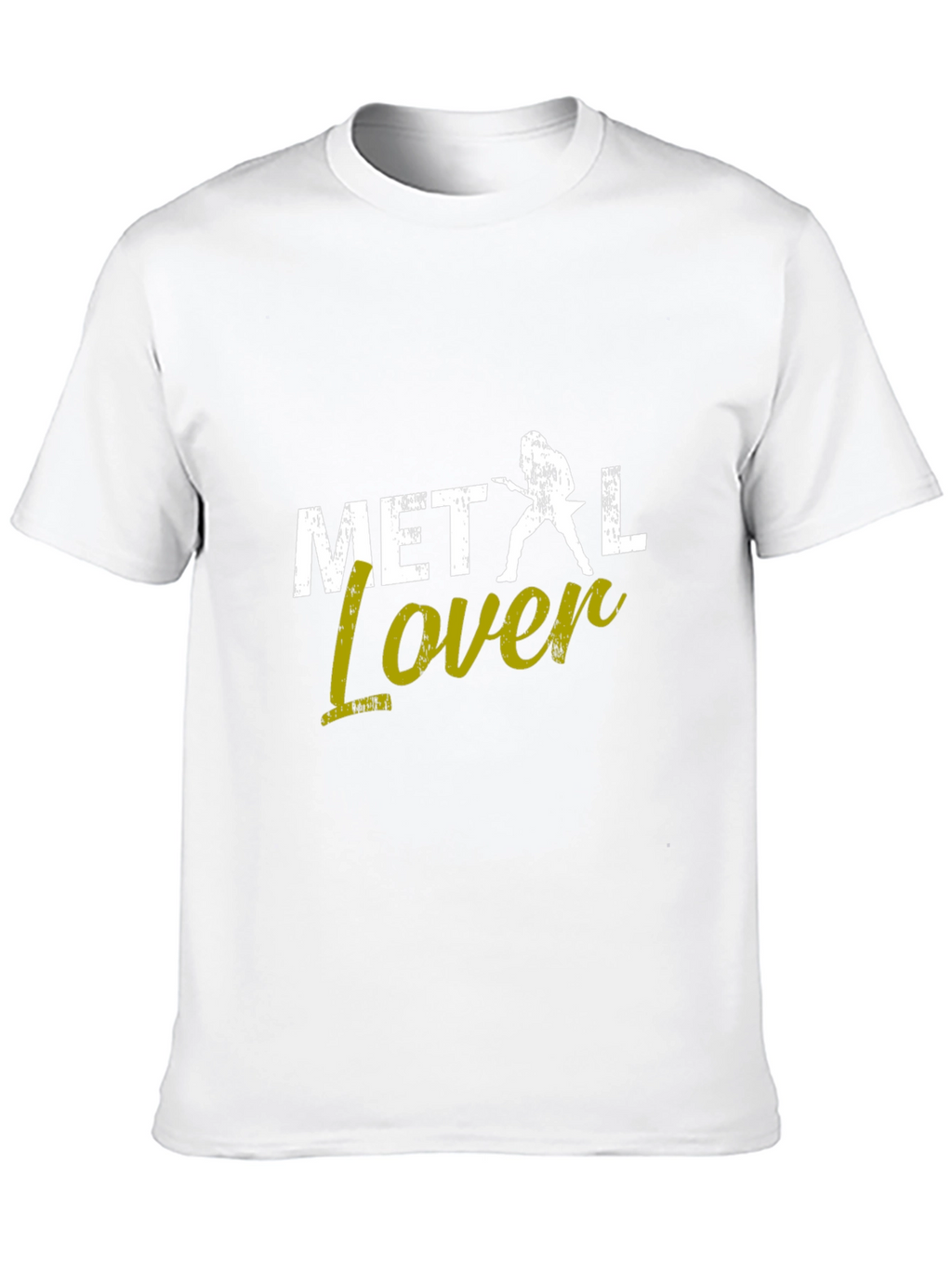 Metal Lover Graphic T-Shirt - Rock Music Fan Tee