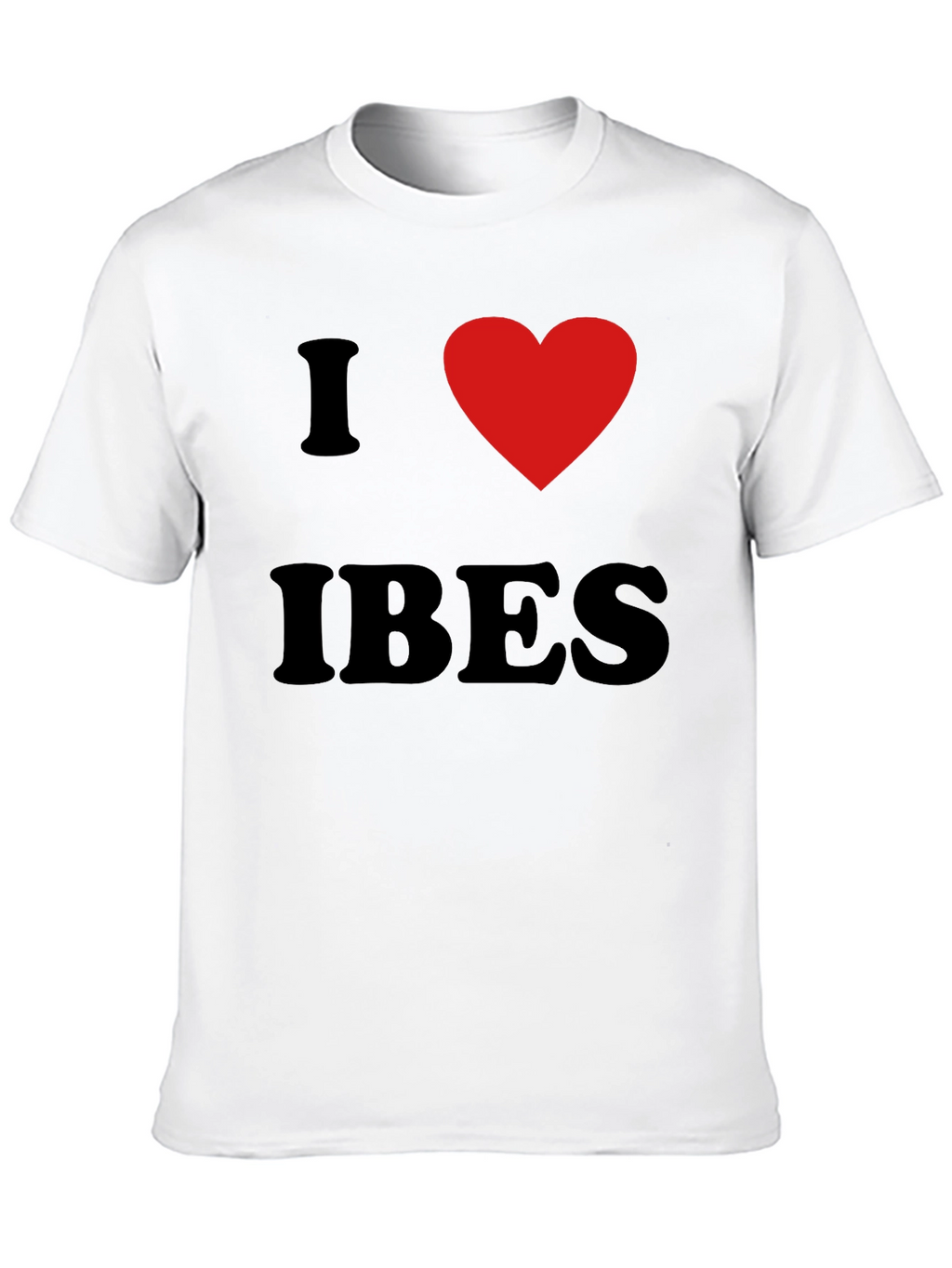 I Heart IBES Black Graphic T-Shirt