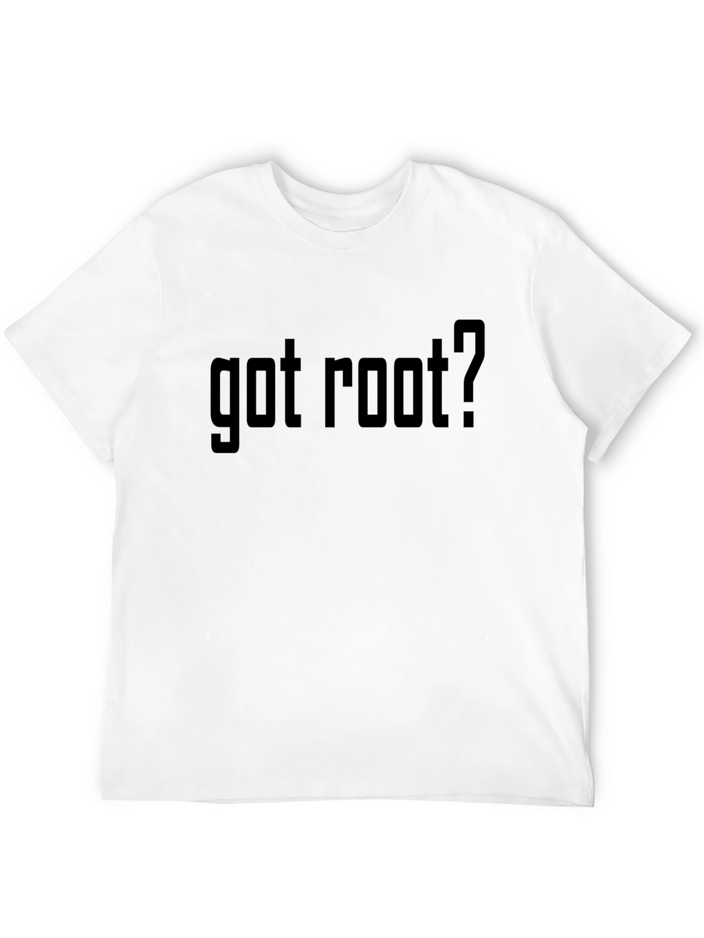 Got Root T-Shirt - Black Linux Hacker Tee