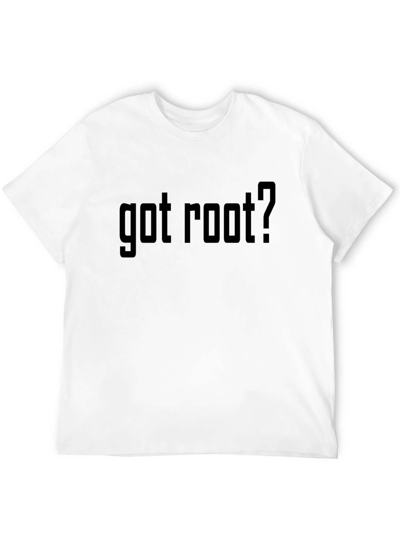 Got Root T-Shirt - Black Linux Hacker Tee