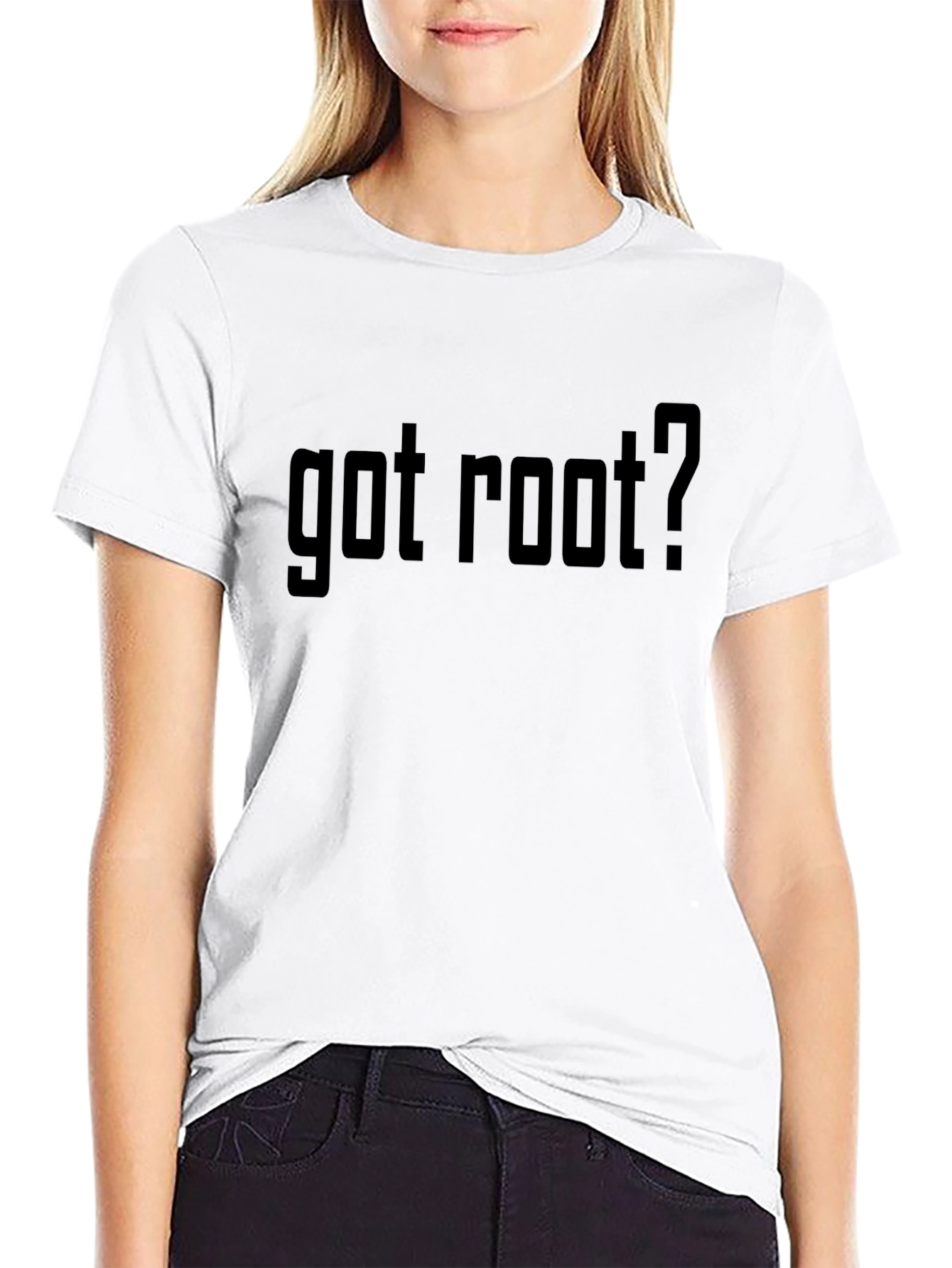 Got Root T-Shirt - Black Linux Hacker Tee