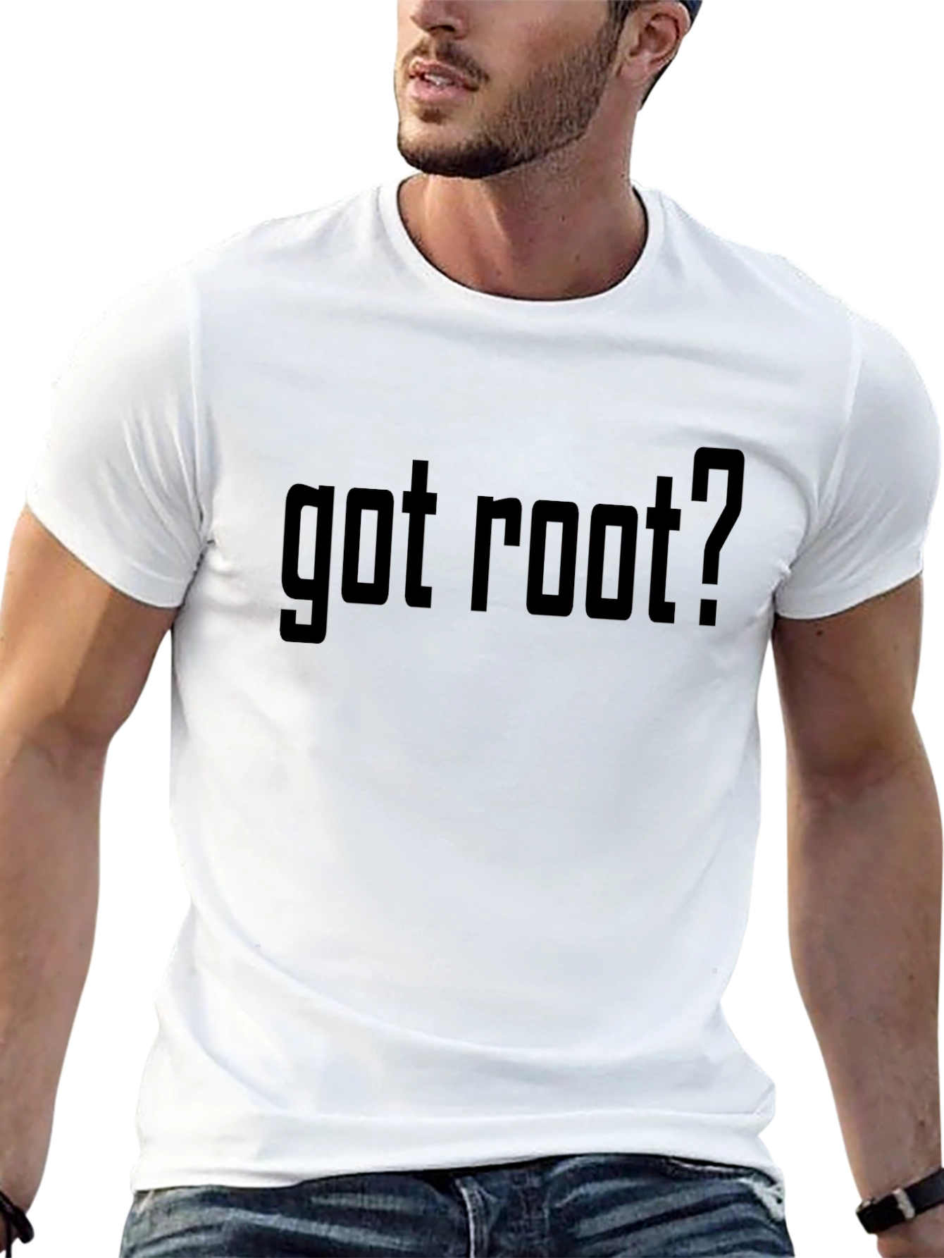Got Root T-Shirt - Black Linux Hacker Tee