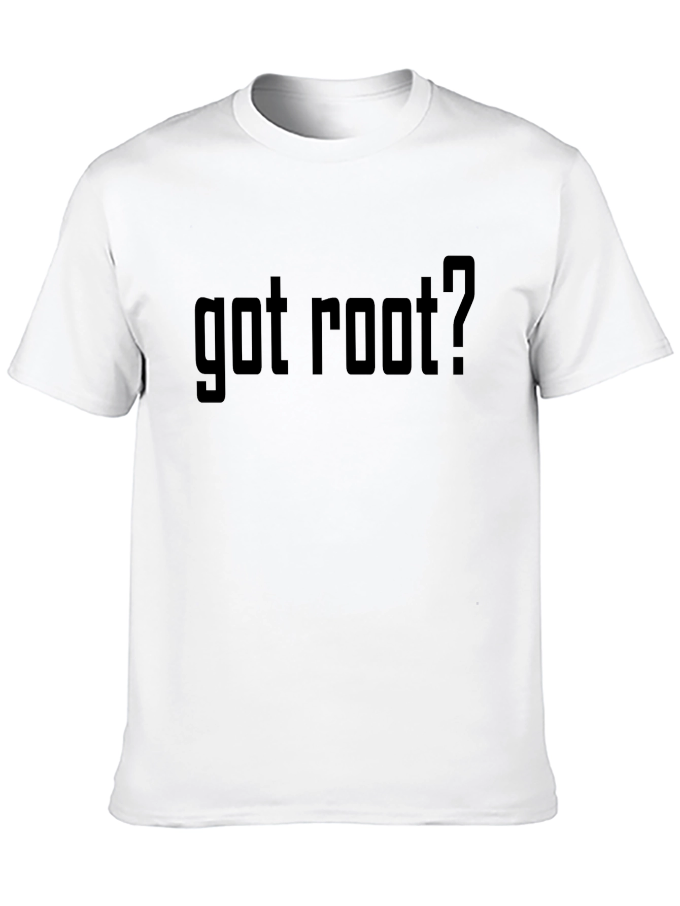 Got Root T-Shirt - Black Linux Hacker Tee