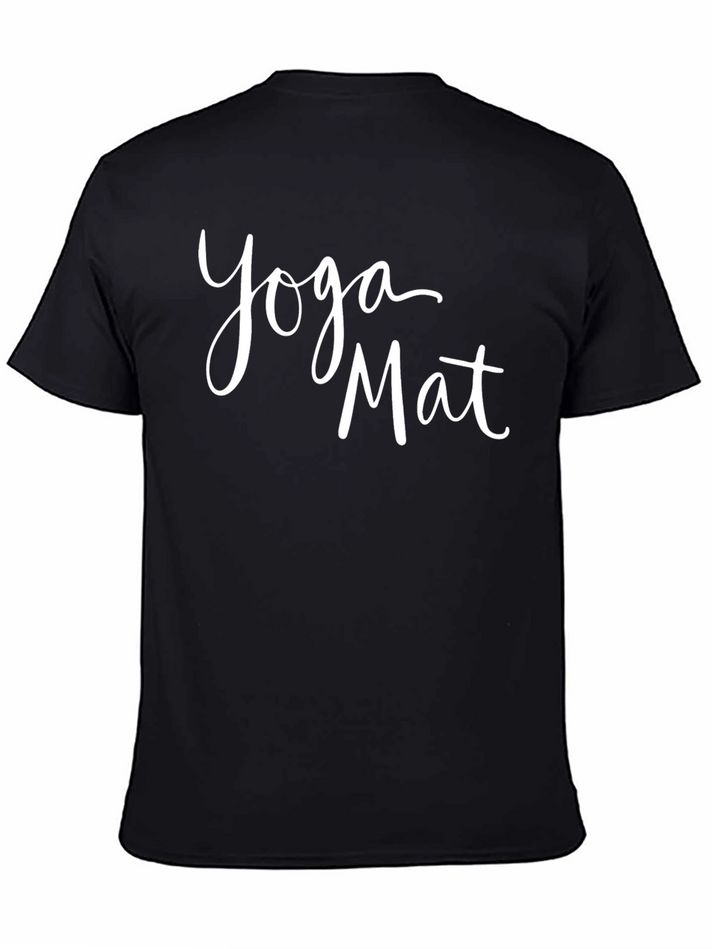 Yoga Mat Graphic Tee - Soft Cotton Blend