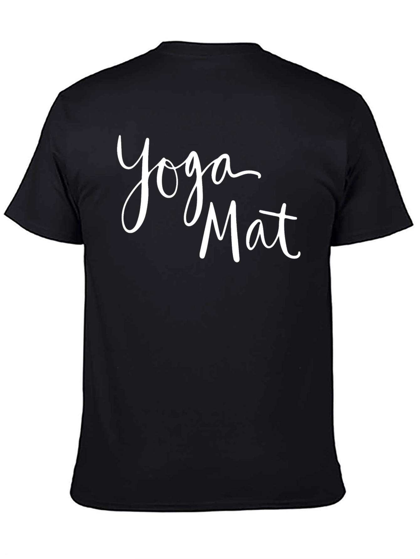 Yoga Mat Graphic Tee - Soft Cotton Blend