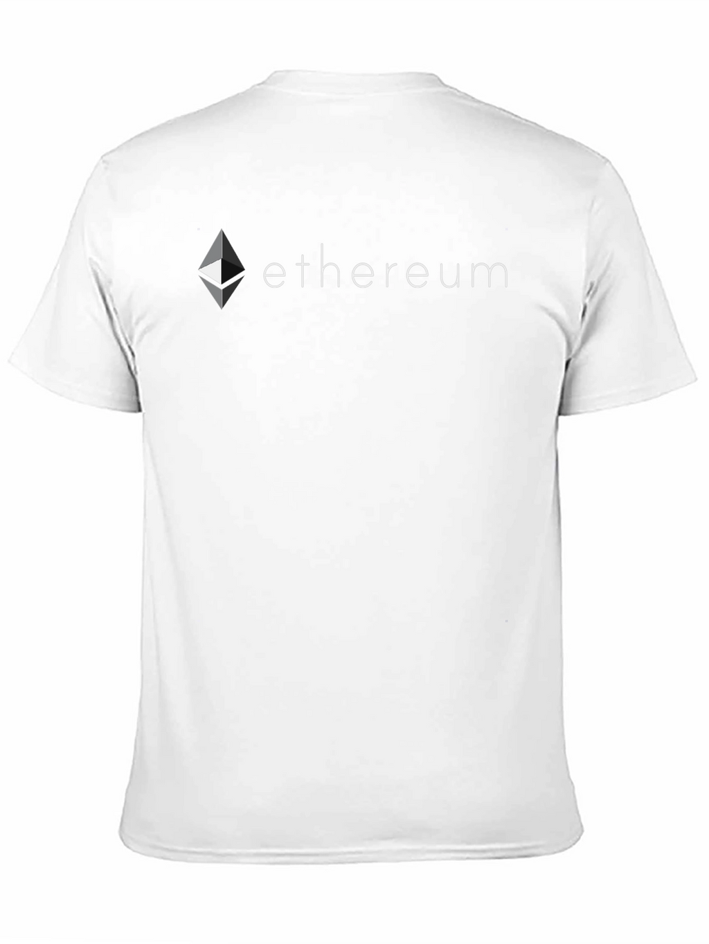 Ethereum Black T-Shirt Crypto Fan Apparel