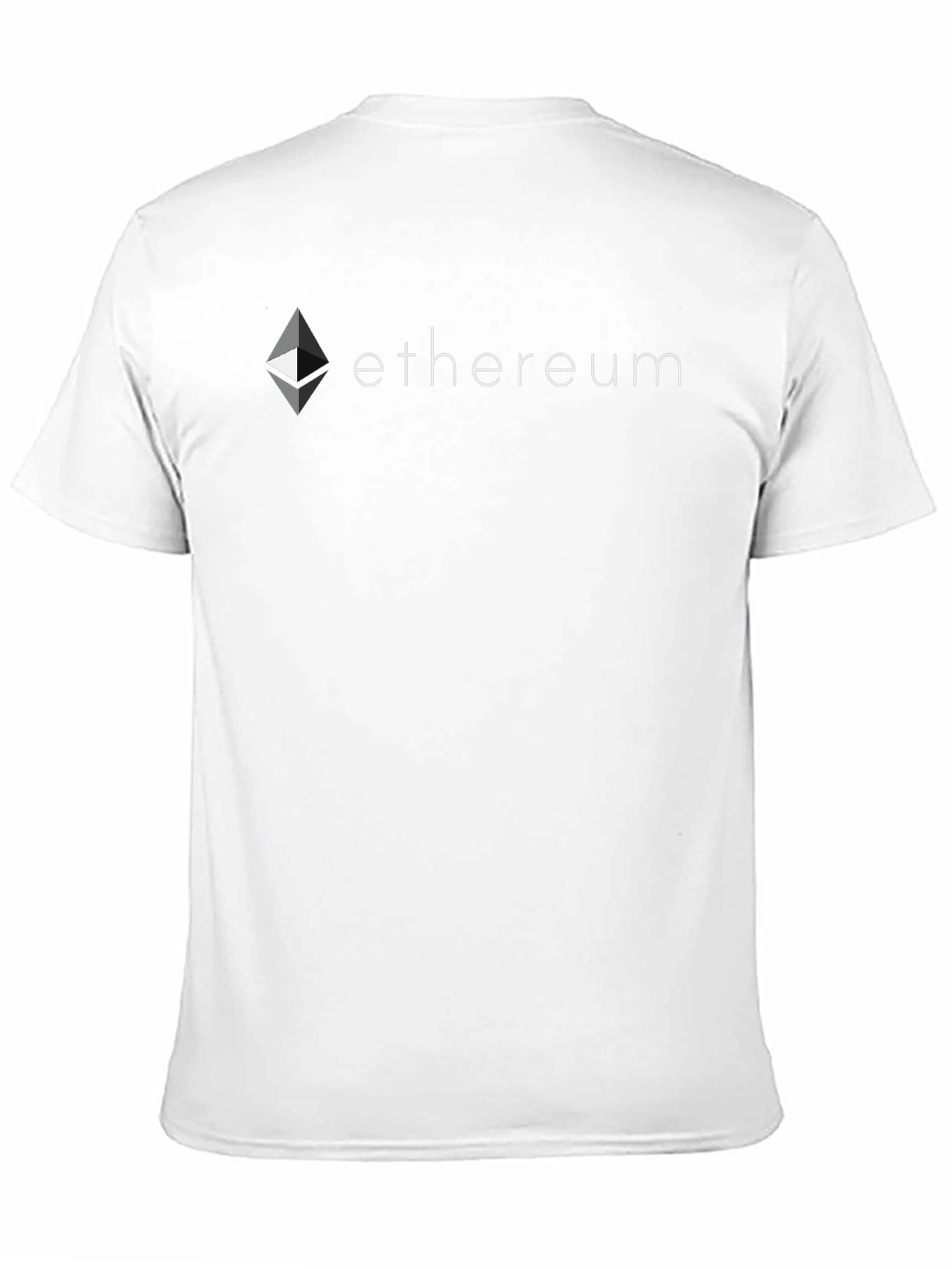 Ethereum Black T-Shirt Crypto Fan Apparel