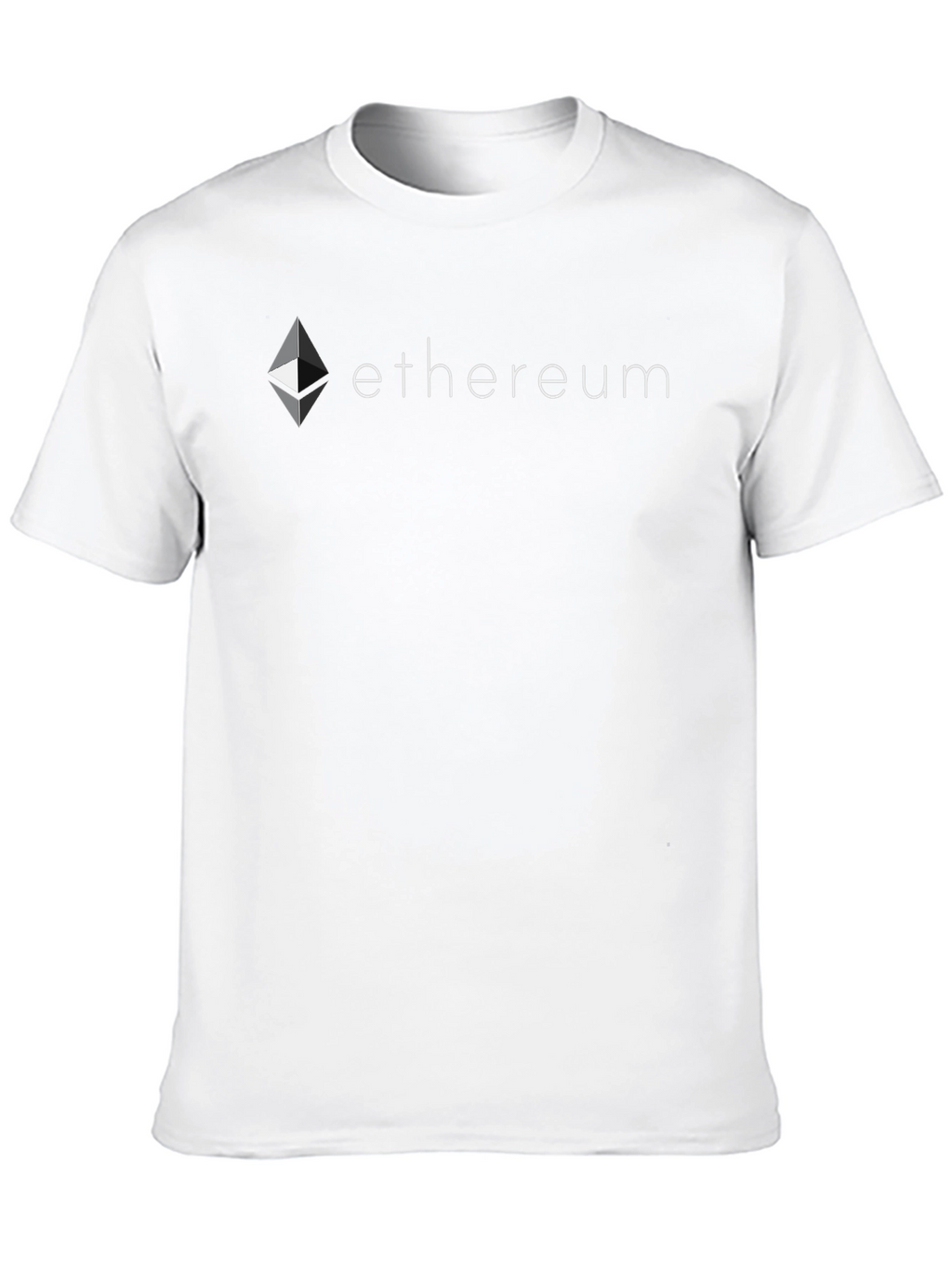 Ethereum Black T-Shirt Crypto Fan Apparel
