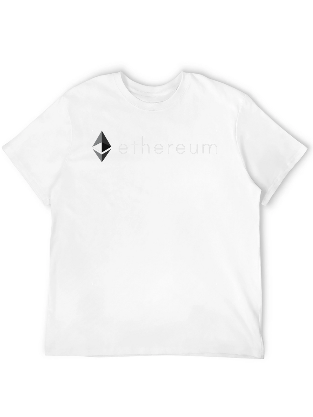 Ethereum Black T-Shirt Crypto Fan Apparel