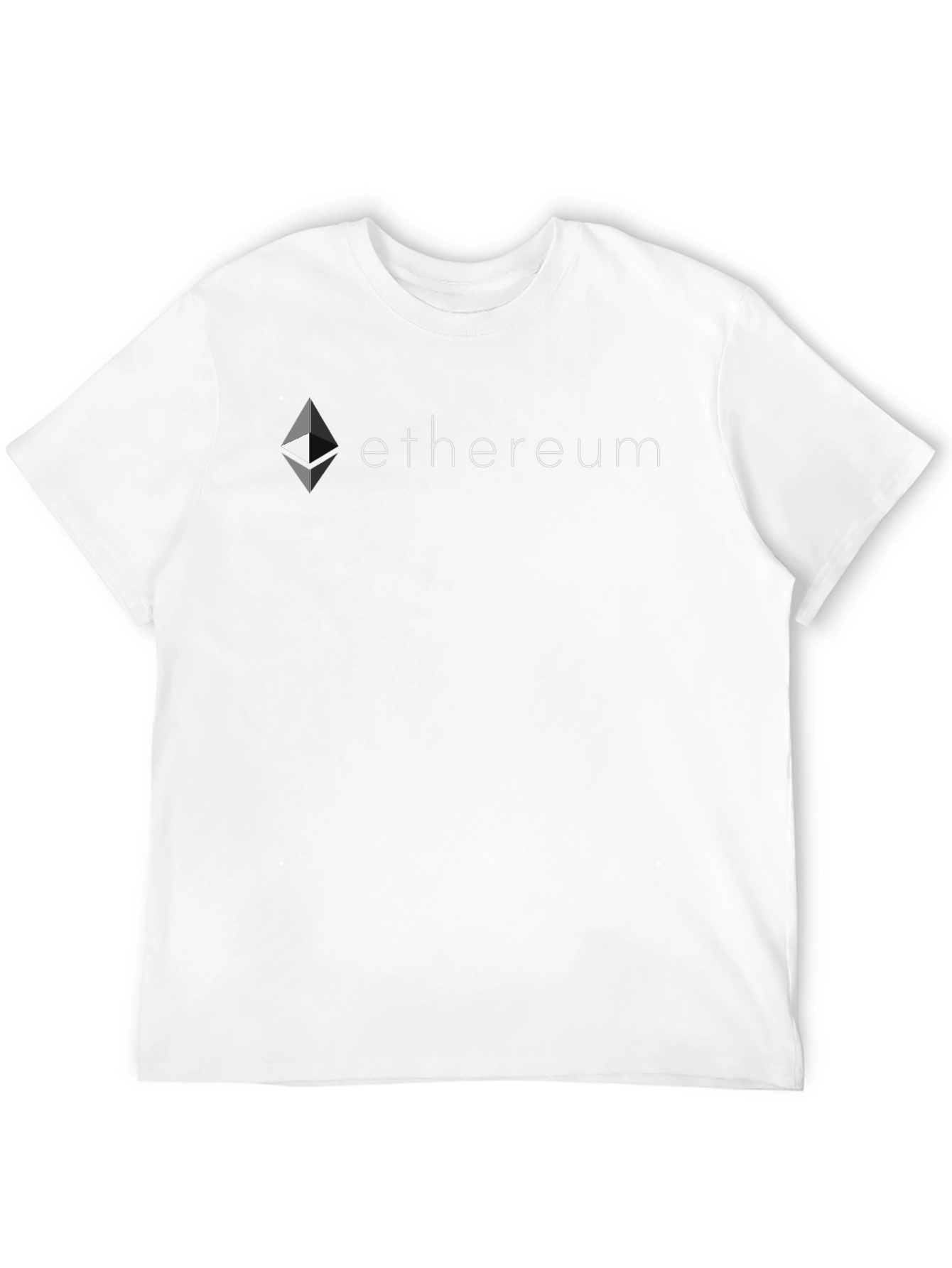 Ethereum Black T-Shirt Crypto Fan Apparel