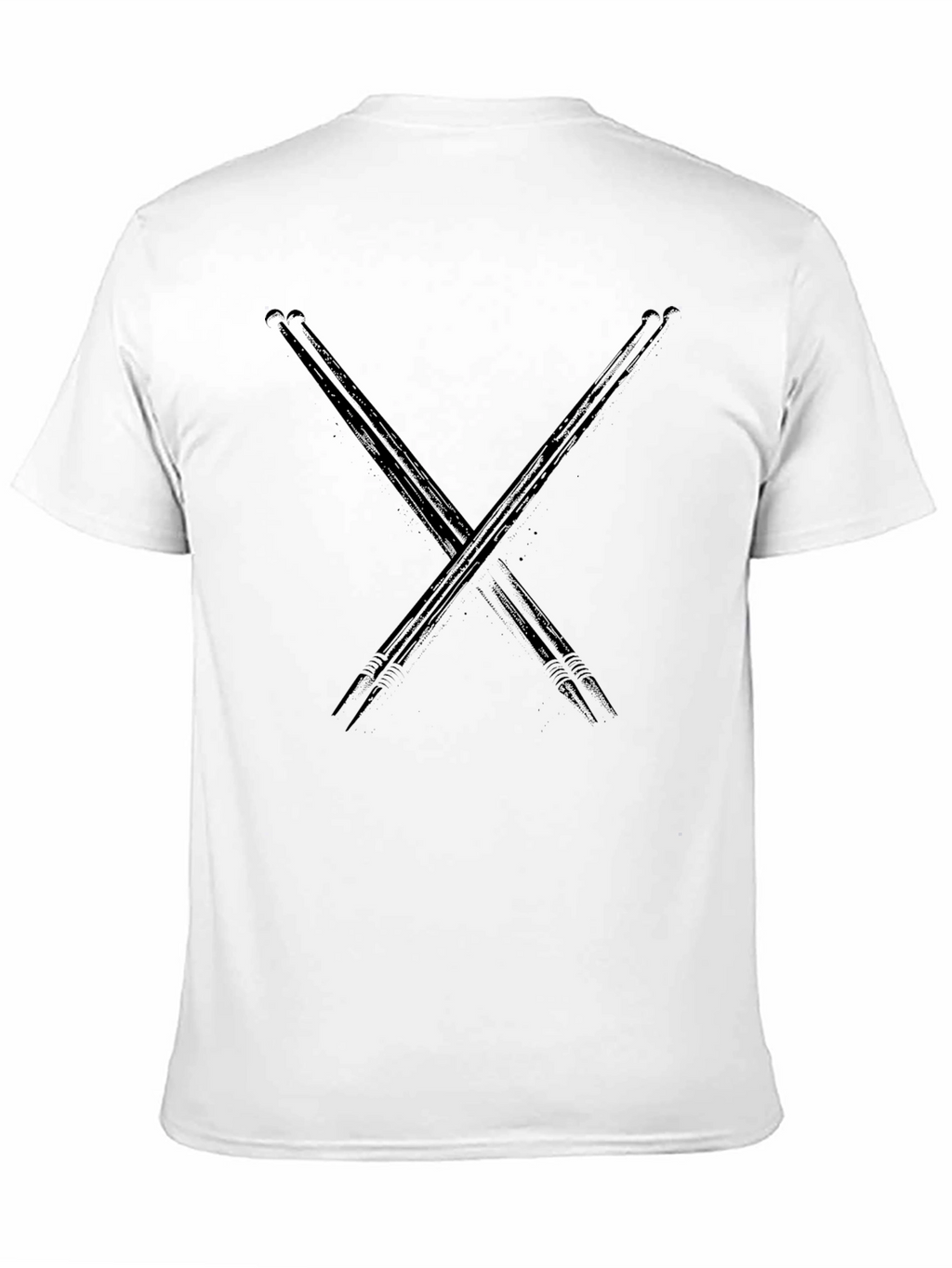 Drumsticks Graphic Black Tee