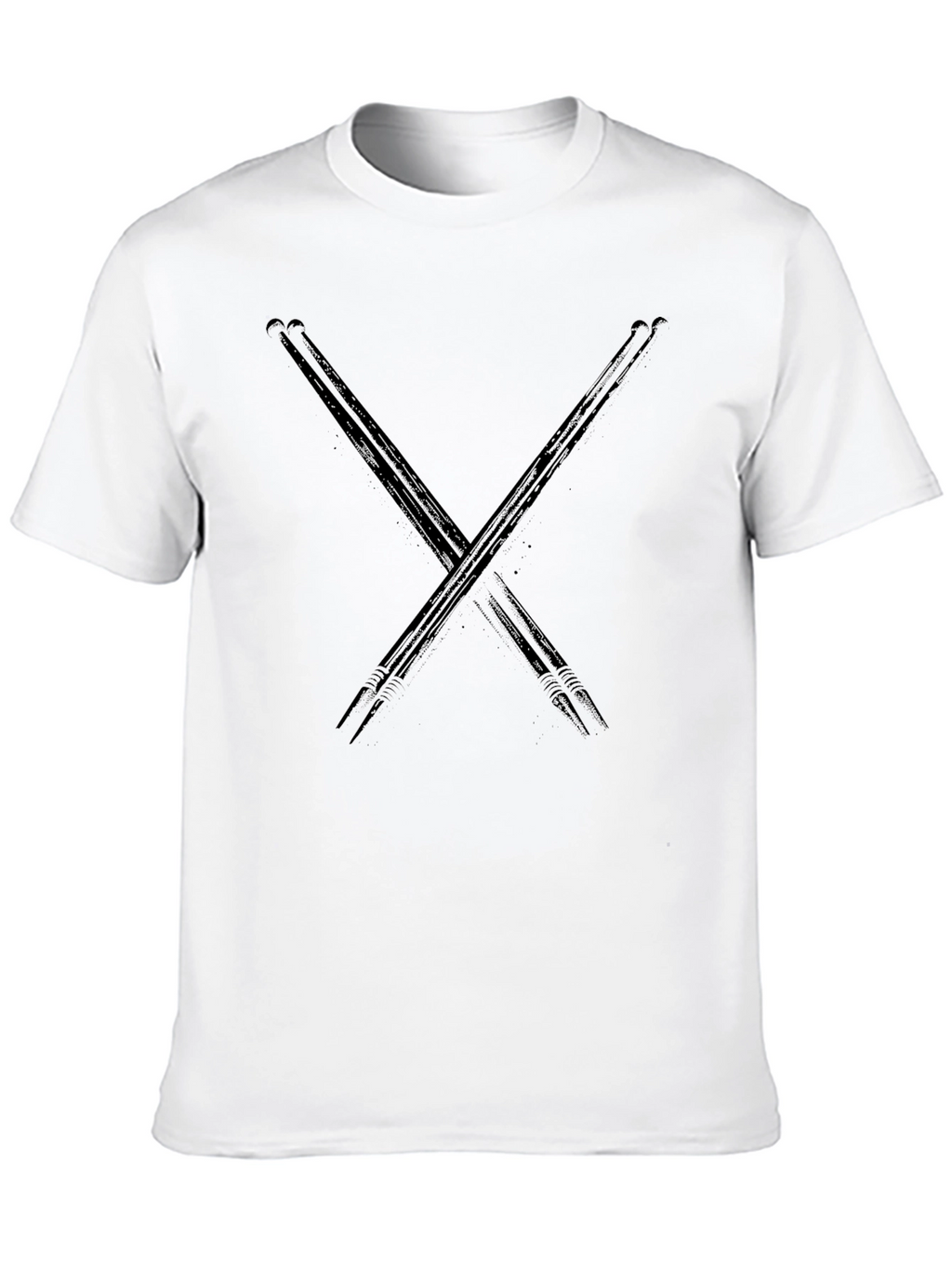 Drumsticks Graphic Black Tee
