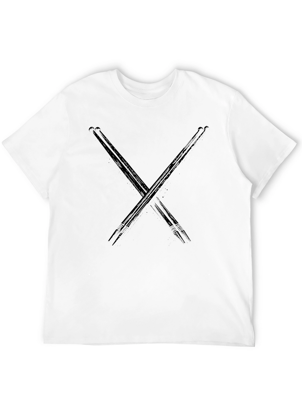 Drumsticks Graphic Black Tee