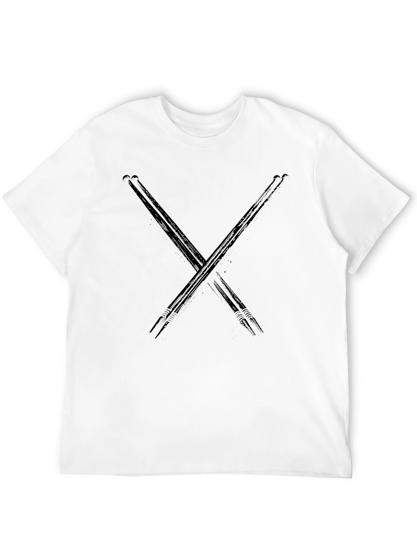 Drumsticks Graphic Black Tee