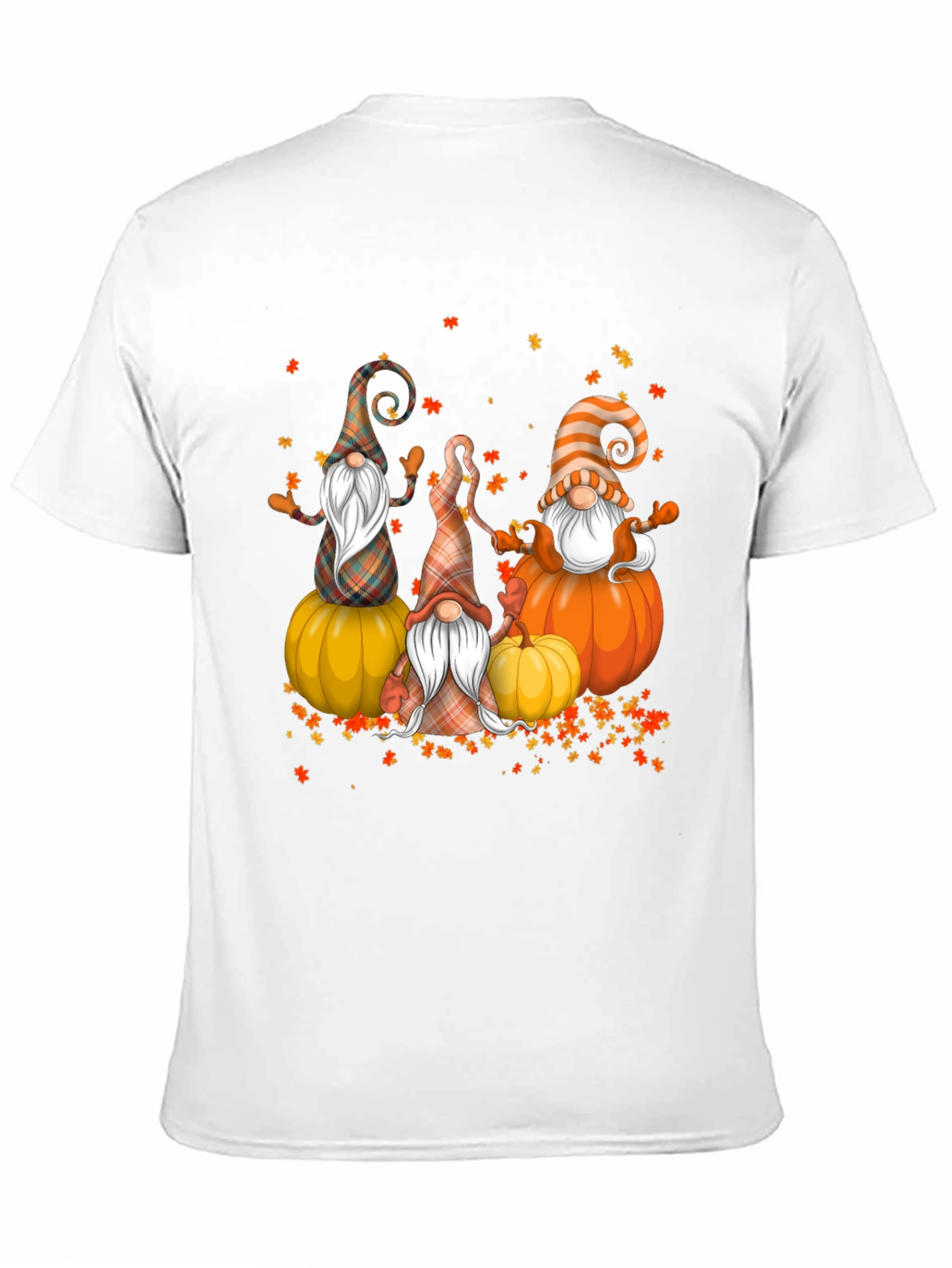 Fall Gnomes on Pumpkins T-Shirt