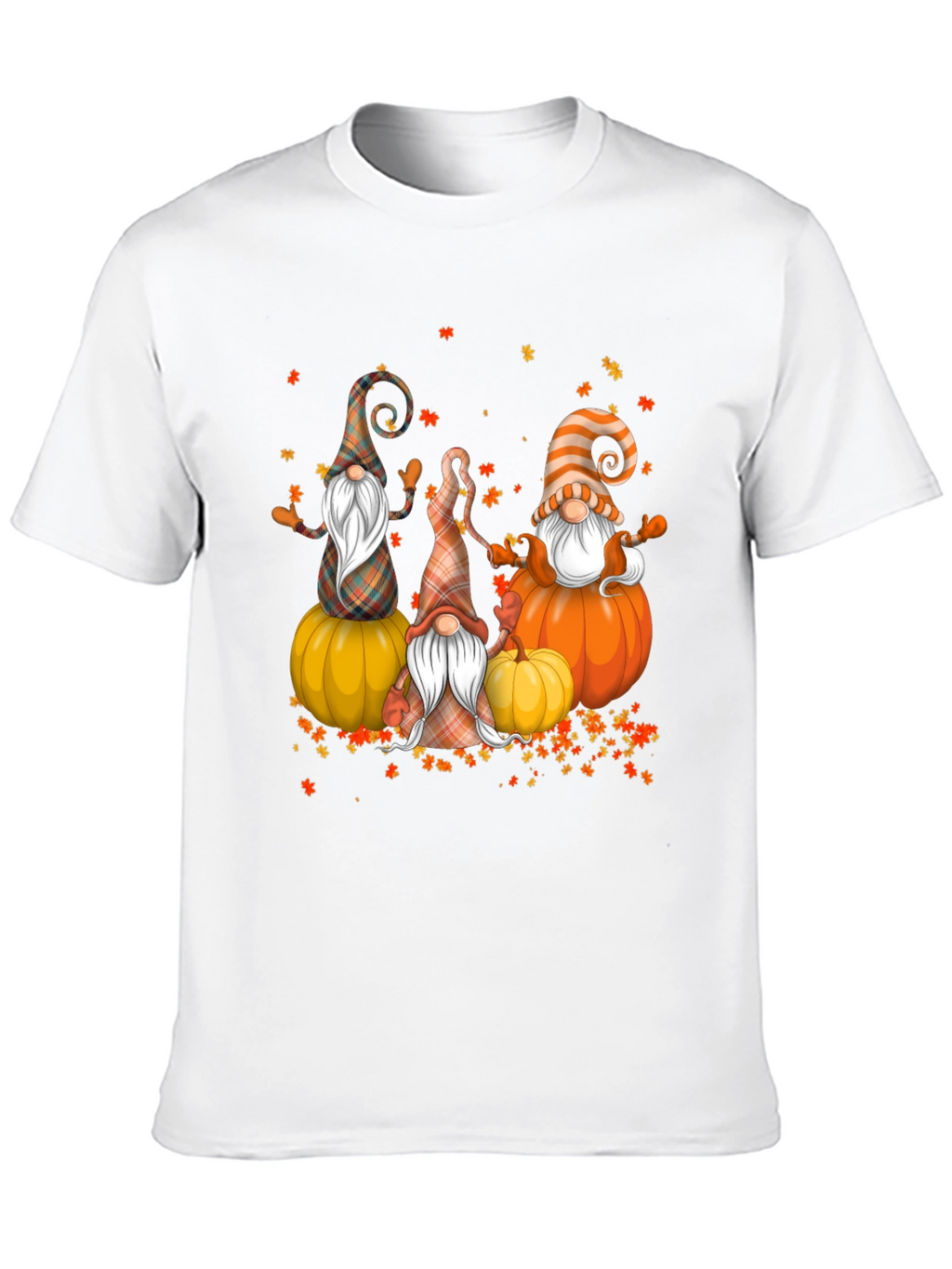 Fall Gnomes on Pumpkins T-Shirt