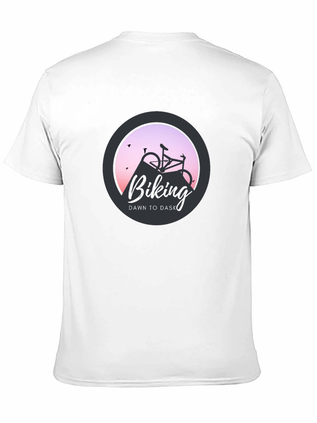 Biking Dawn to Dusk Graphic Tee