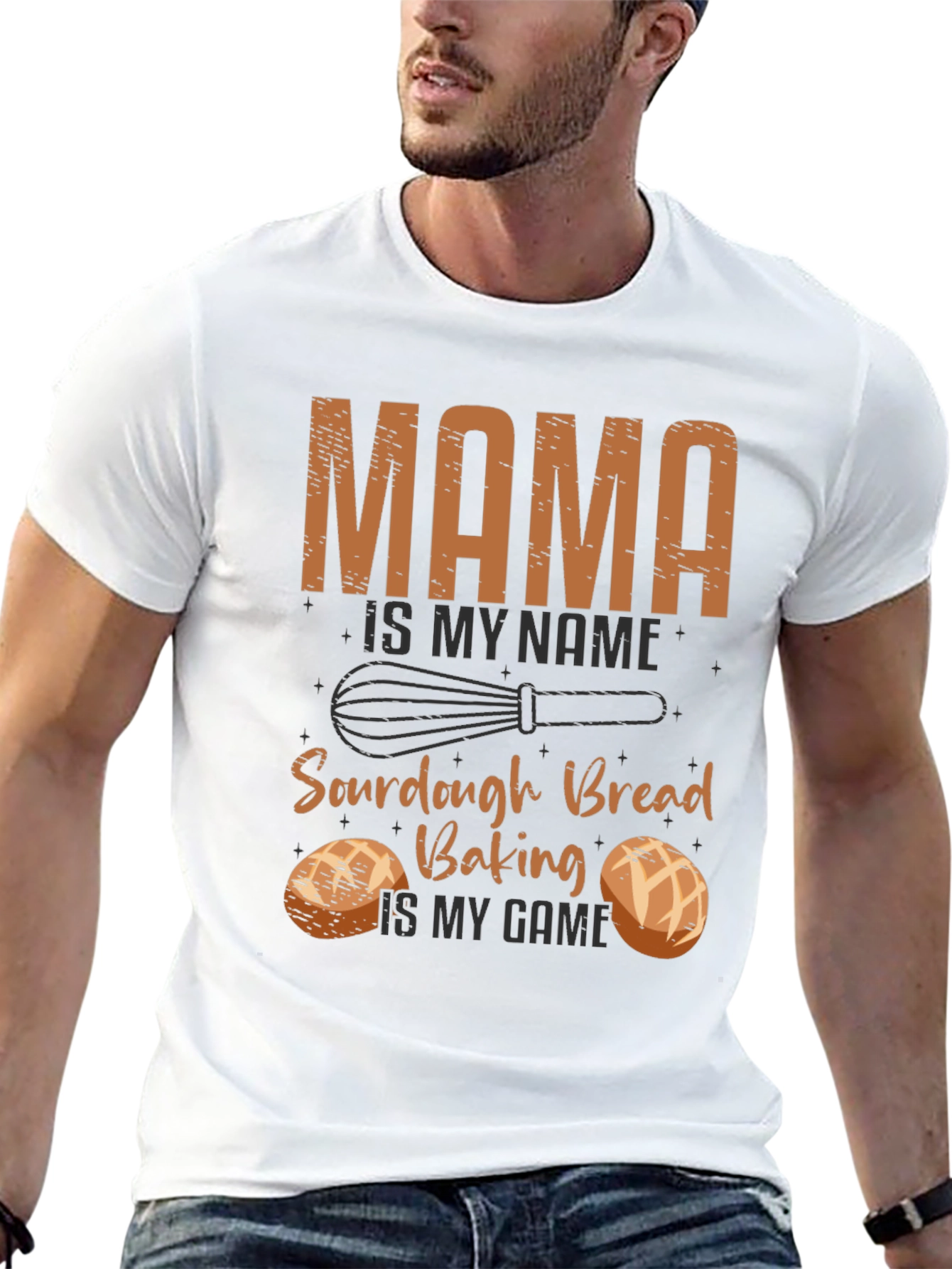 Mama Sourdough Bread Baking T-Shirt