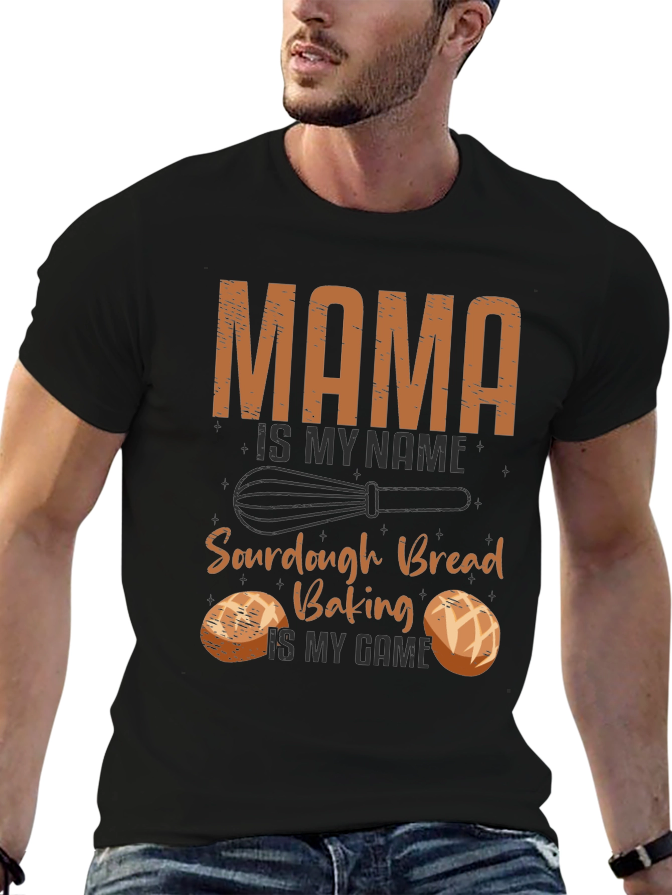 Mama Sourdough Bread Baking T-Shirt