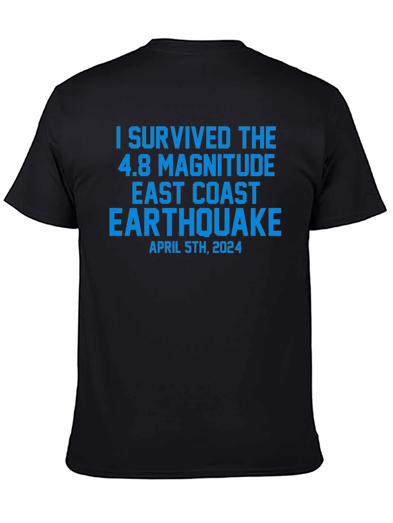I Survived the East Coast Earthquake April 5th 2024 T-Shirt