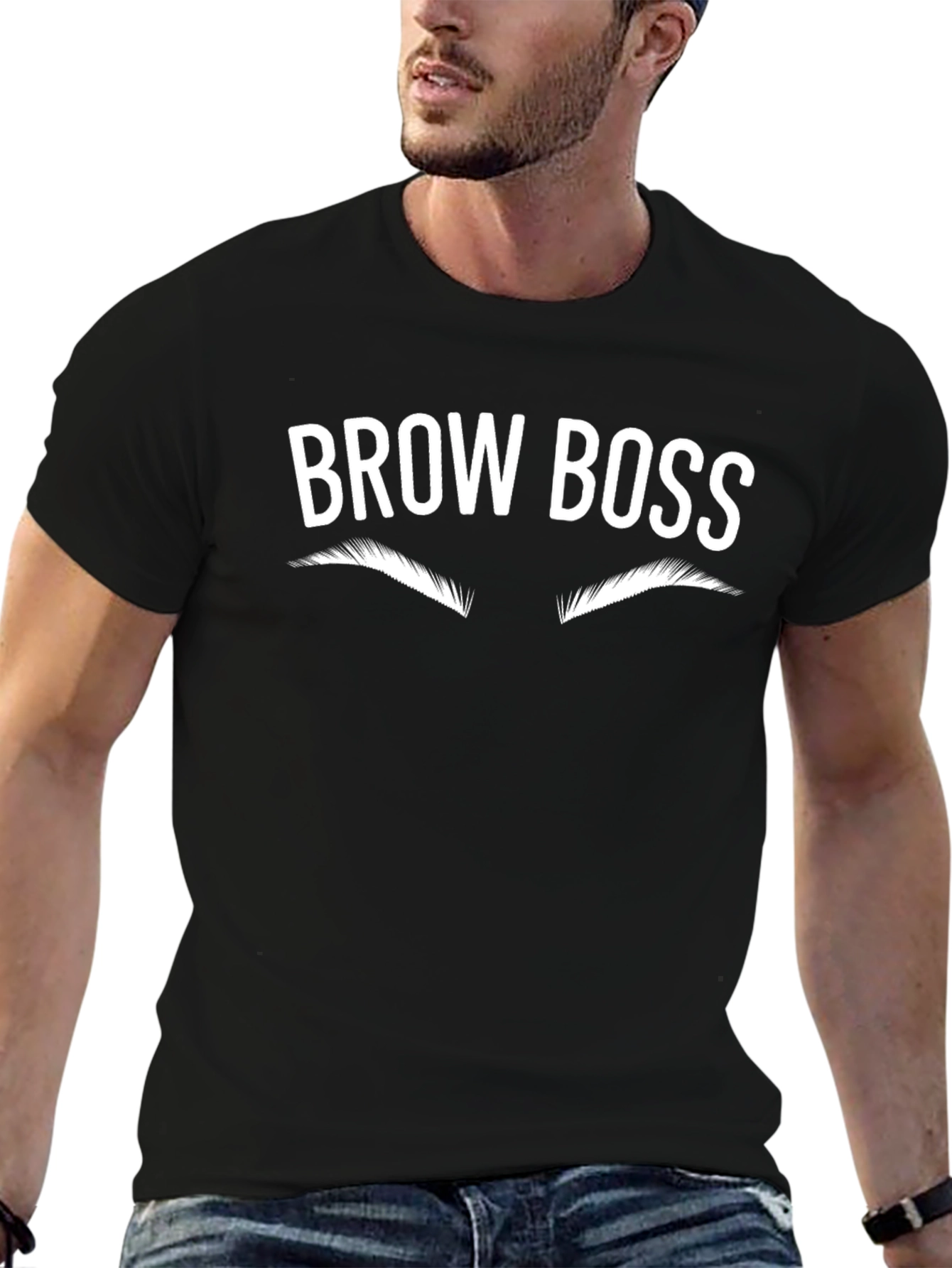 Brow Boss Graphic Tee - Unisex Fashion Shirt