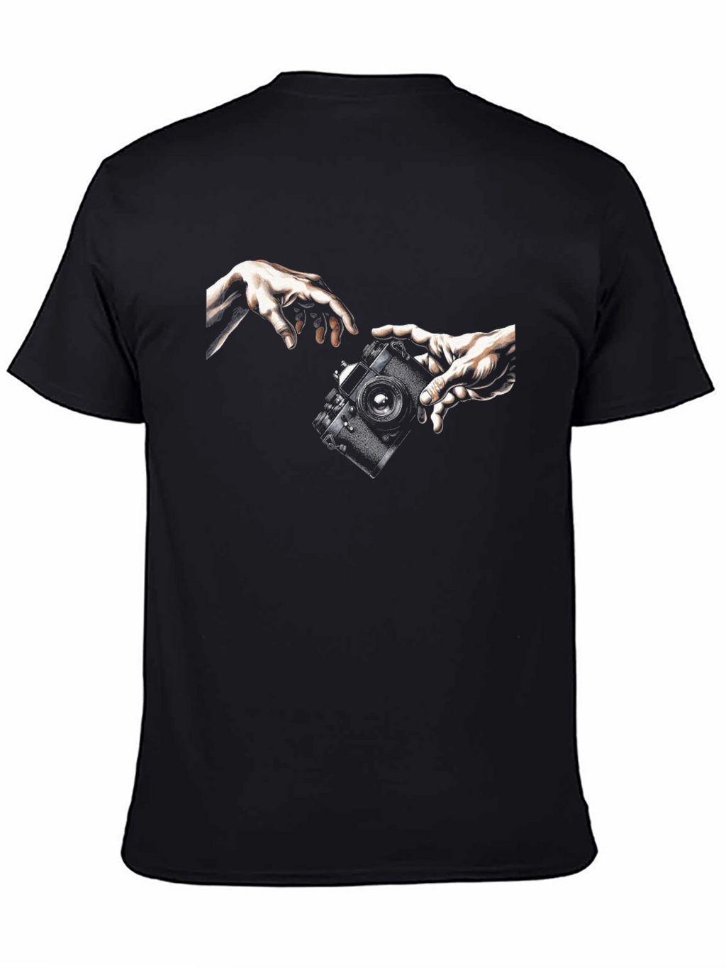 Photographers Touch Black T-Shirt