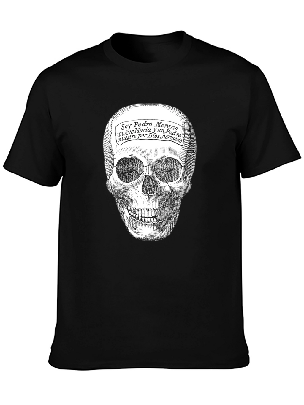 Skull Graphic T-Shirt -  Unique Death Motif Tee