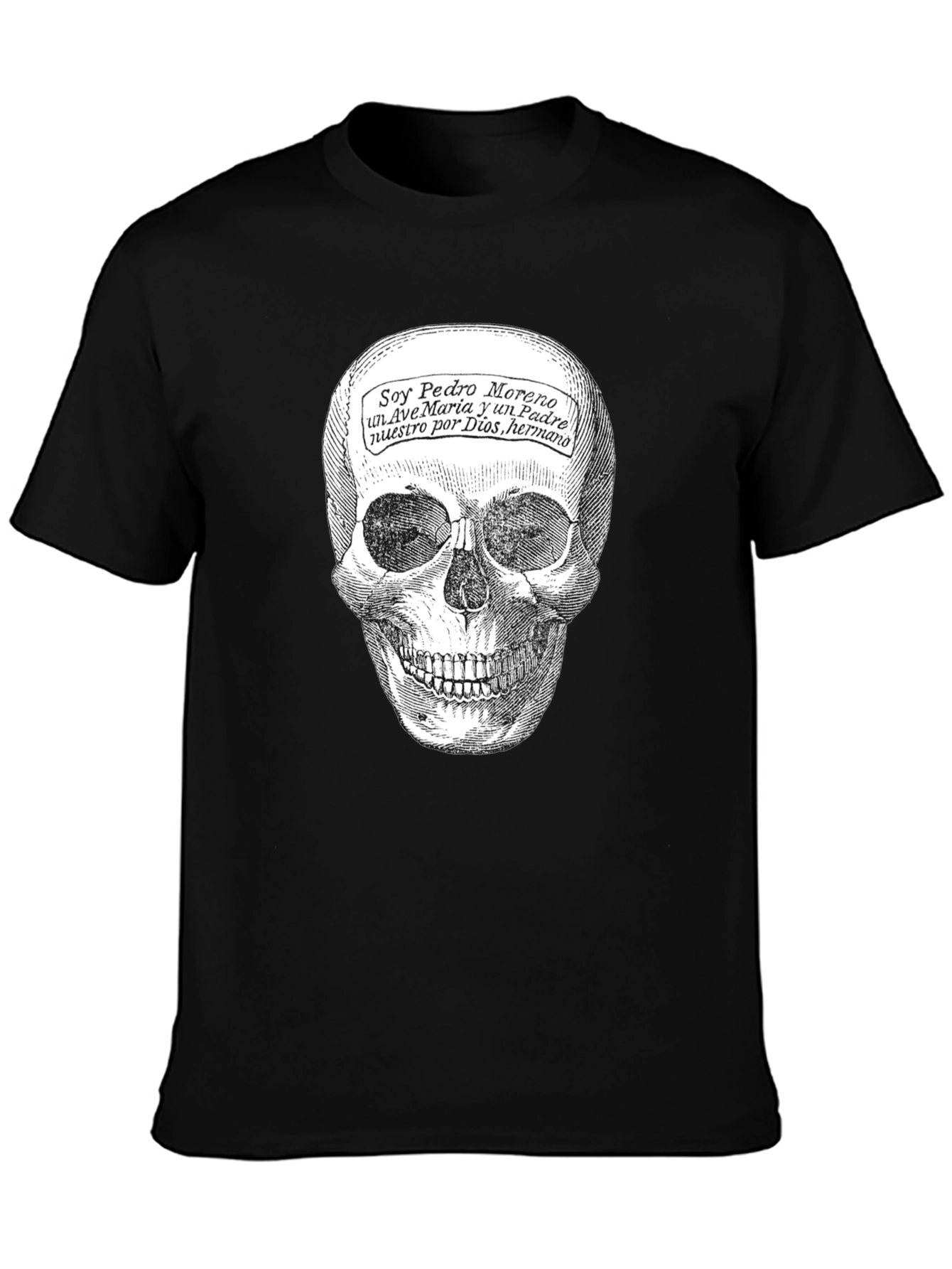 Skull Graphic T-Shirt -  Unique Death Motif Tee
