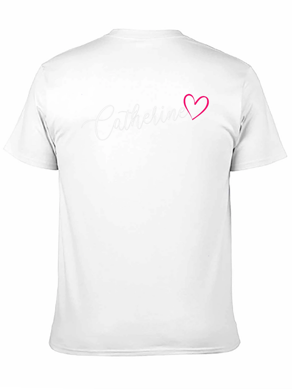 Catherine Name Heart Personalized Tee