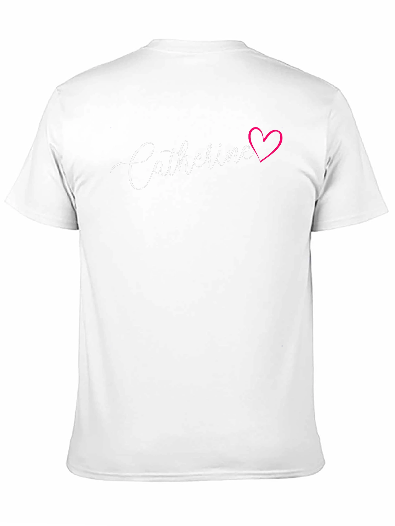 Catherine Name Heart Personalized Tee