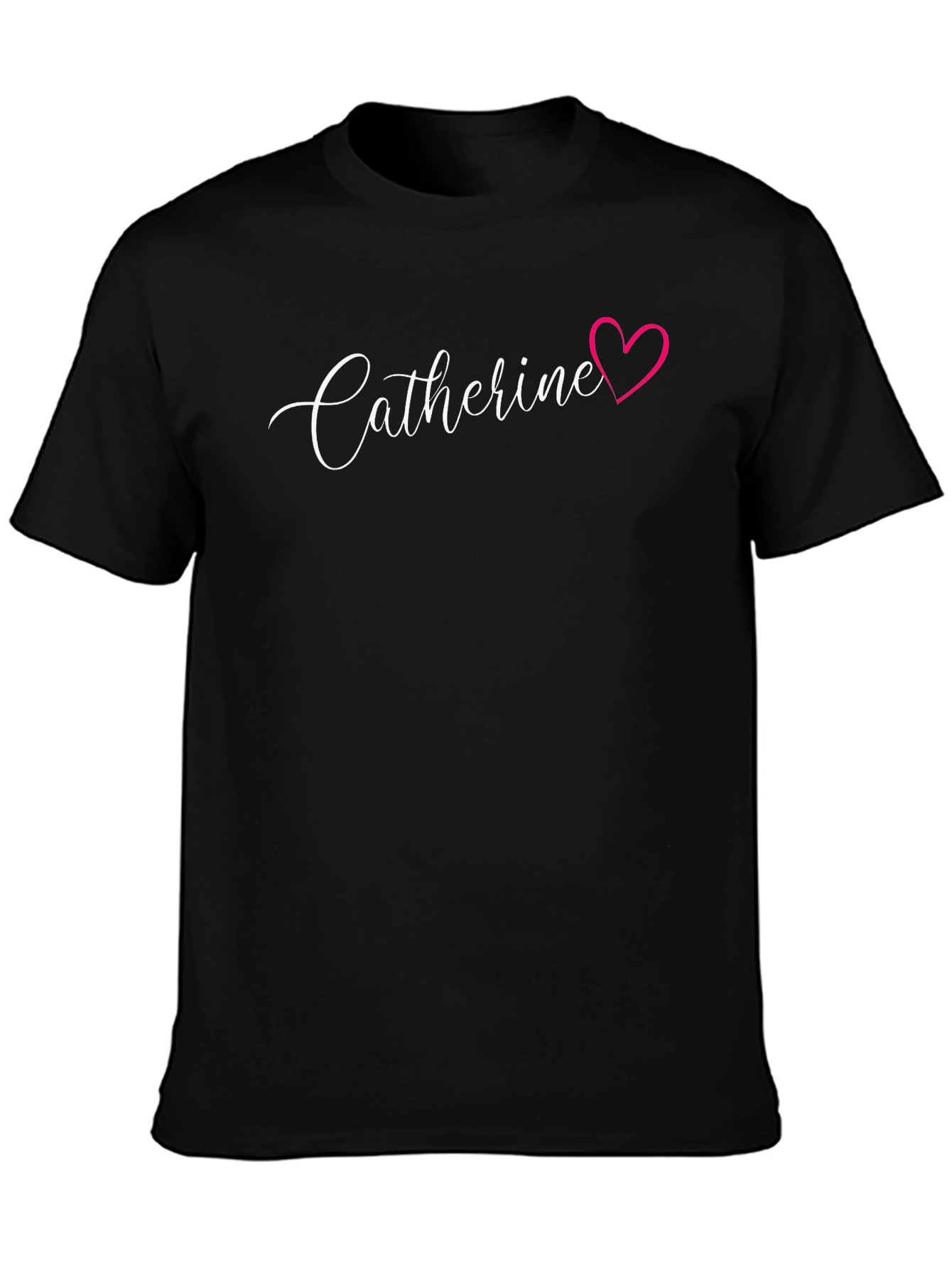 Catherine Name Heart Personalized Tee