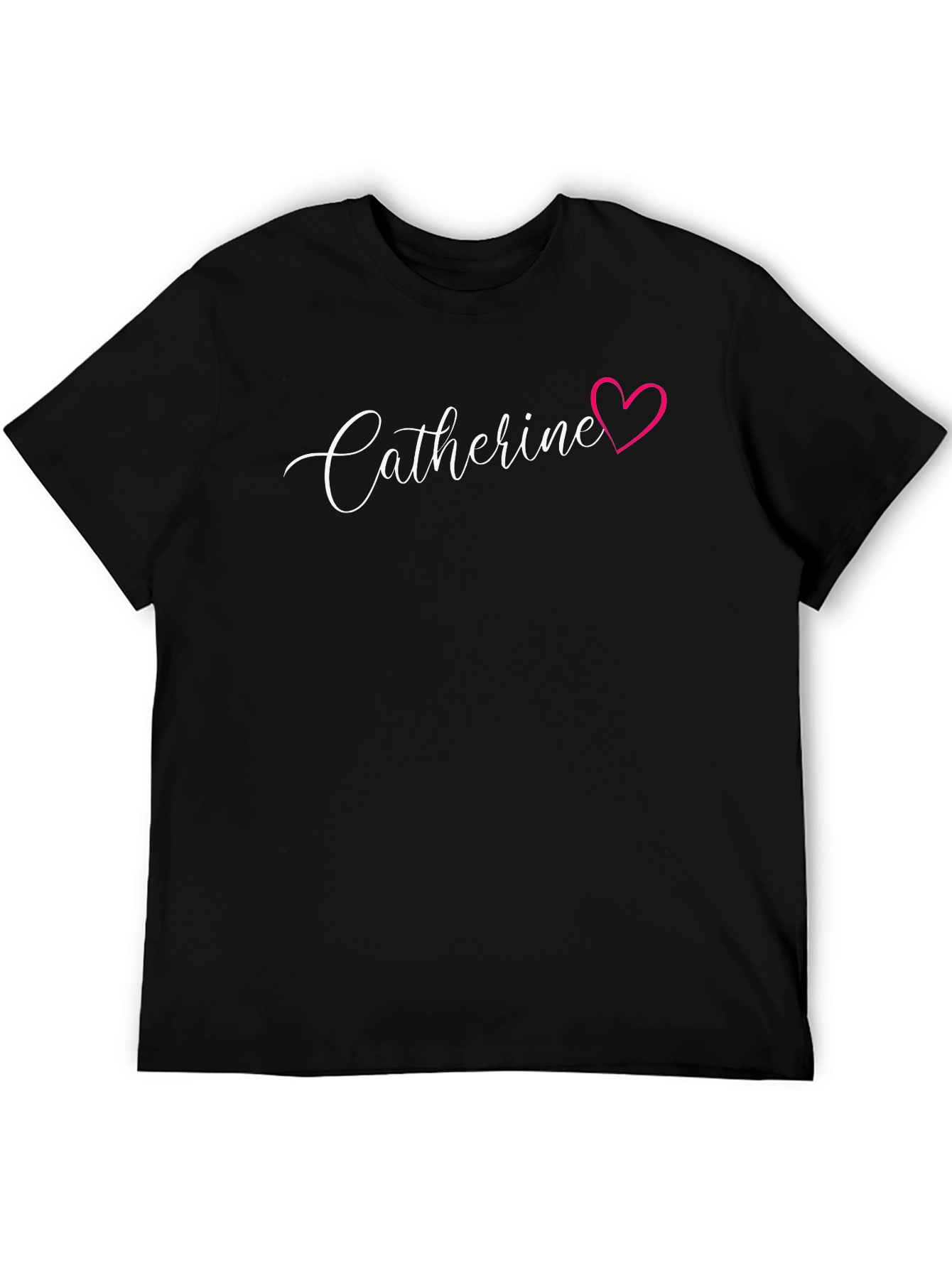 Catherine Name Heart Personalized Tee