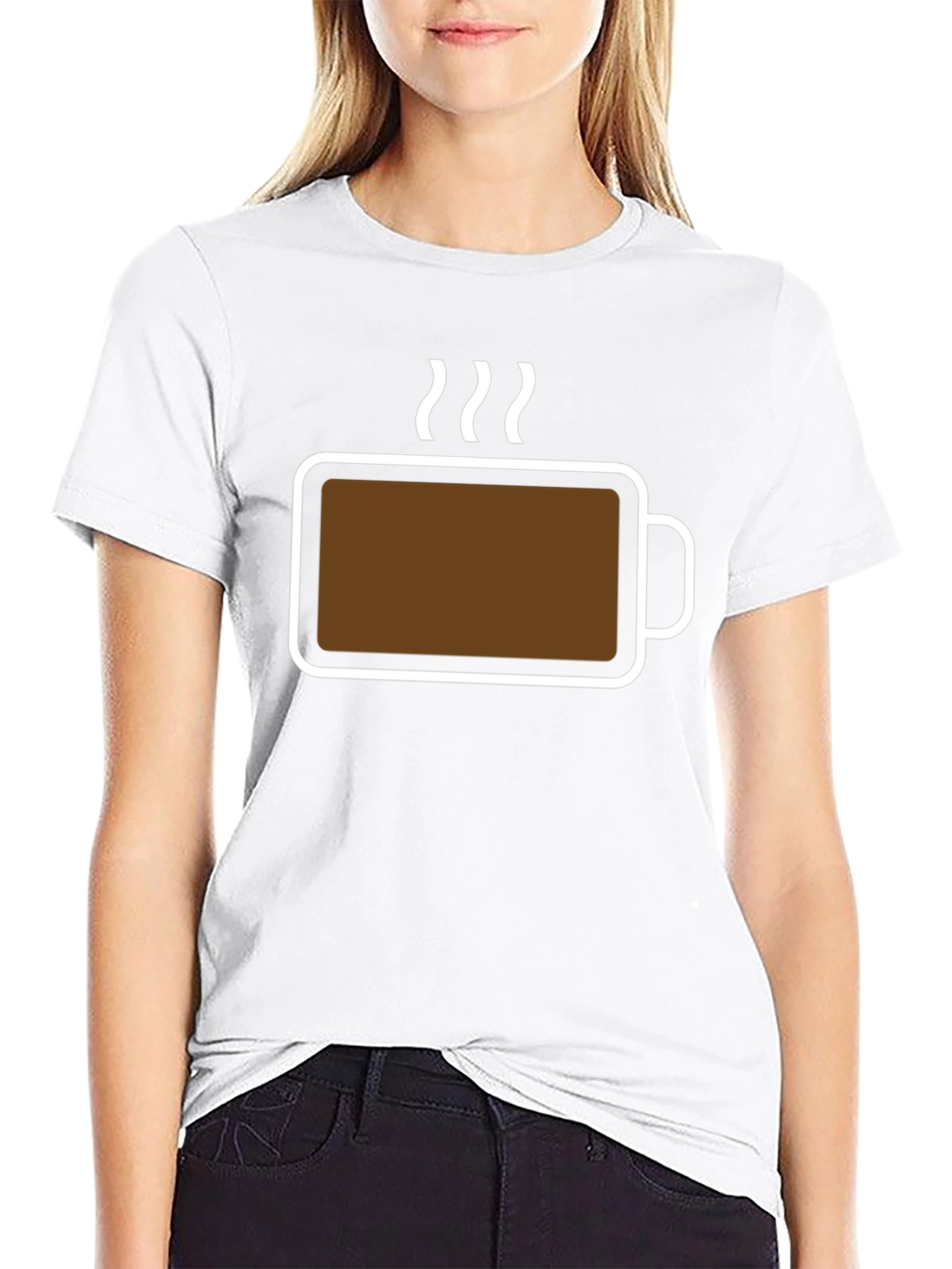 Coffee Mug T-Shirt - Caffeine Boost!