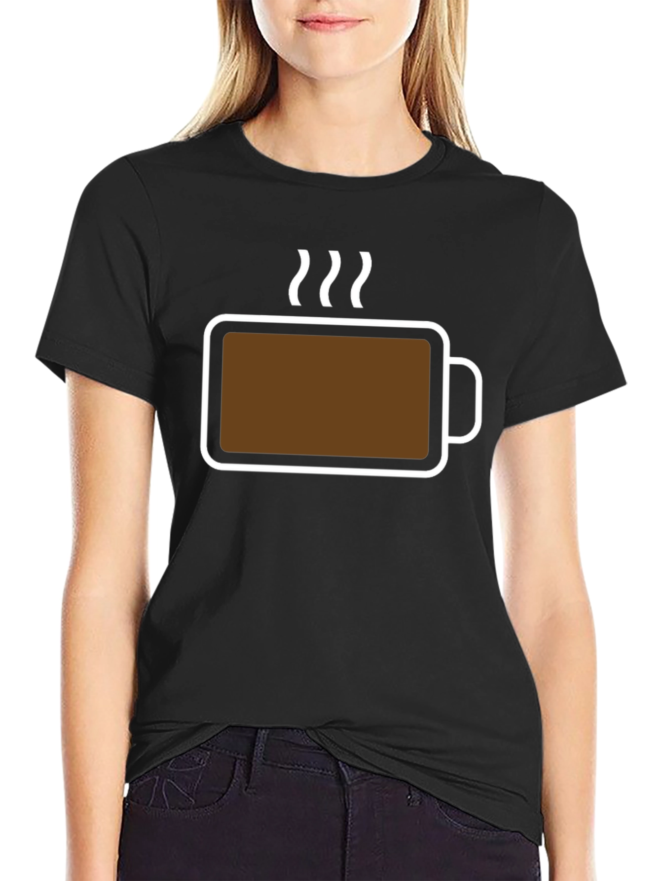 Coffee Mug T-Shirt - Caffeine Boost!