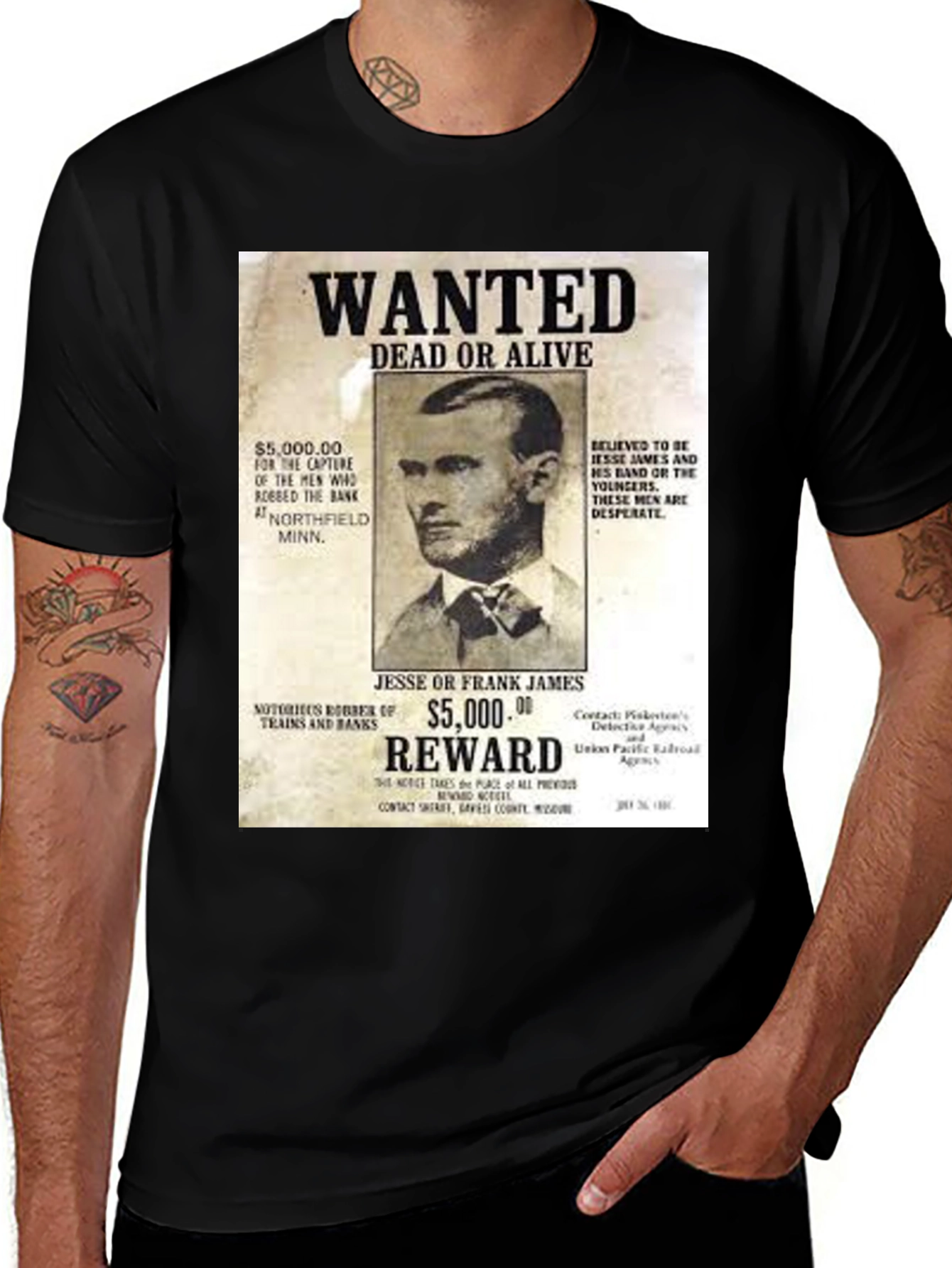 Wanted Dead or Alive T-Shirt