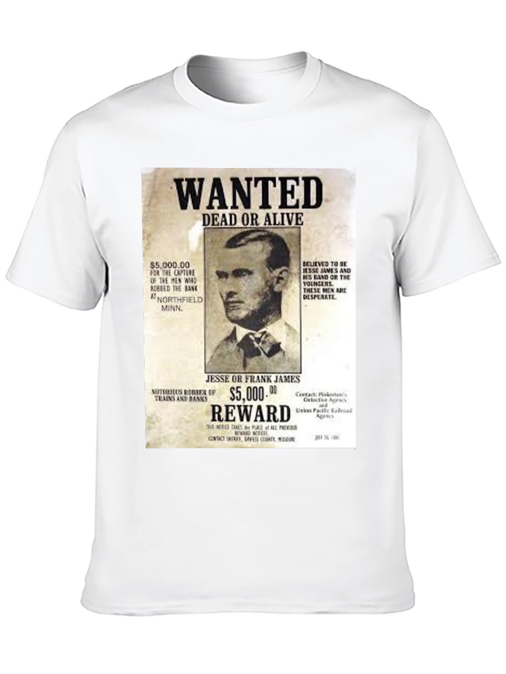 Wanted Dead or Alive T-Shirt