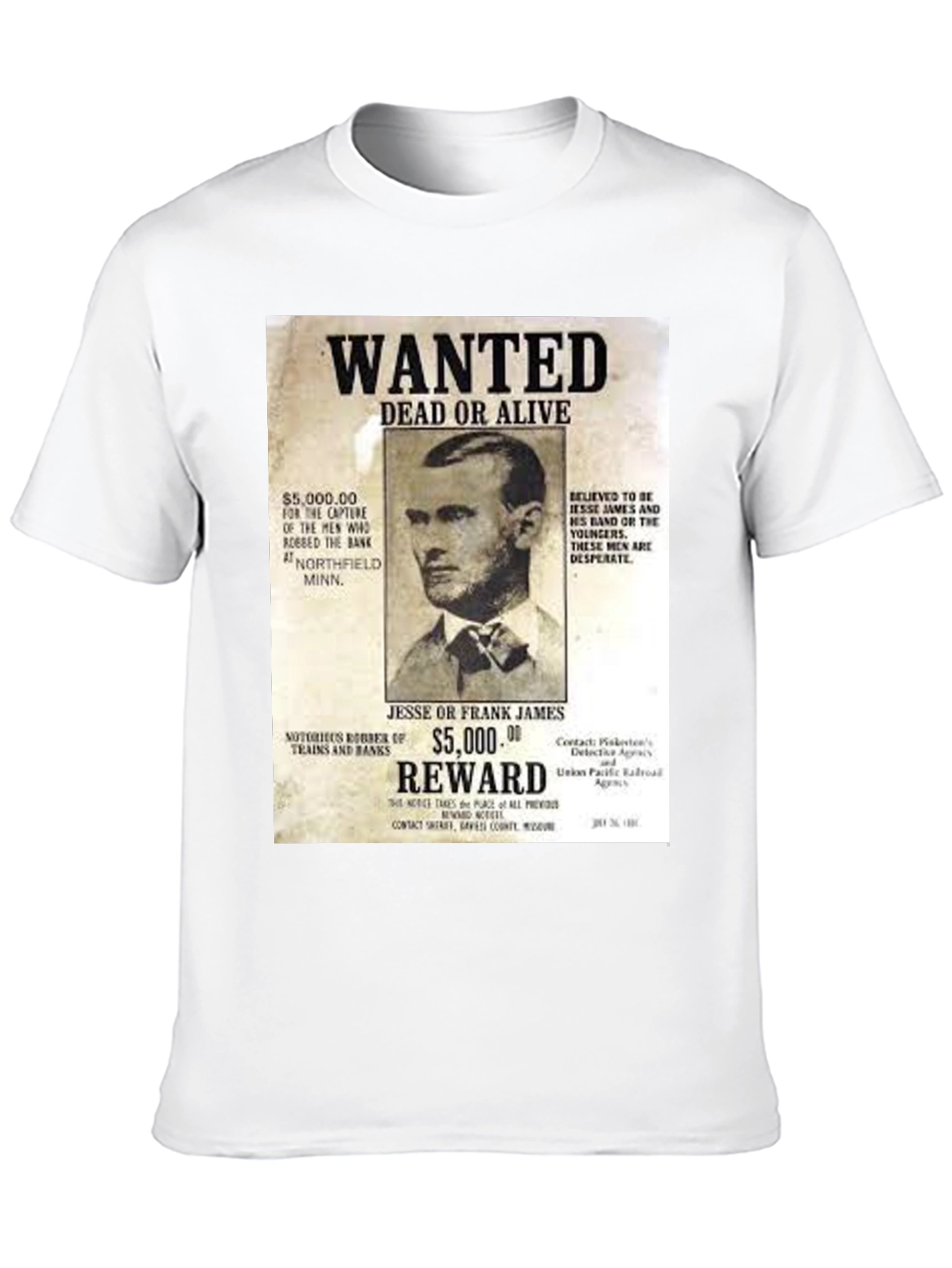 Wanted Dead or Alive T-Shirt