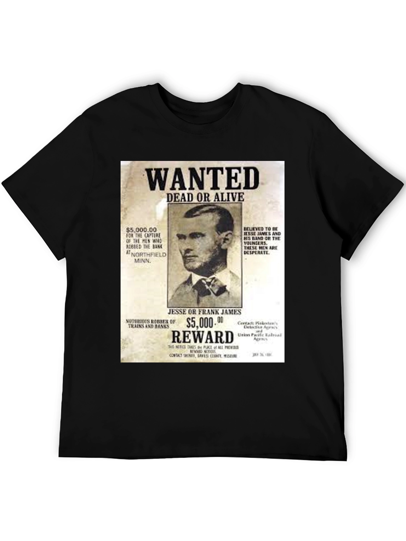Wanted Dead or Alive T-Shirt