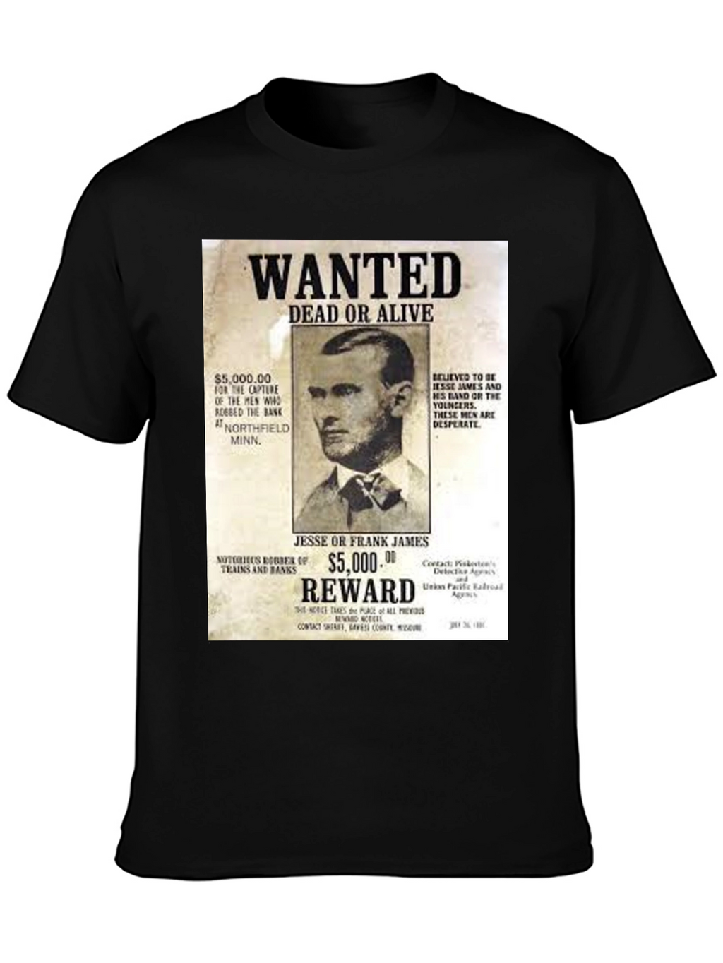 Wanted Dead or Alive T-Shirt