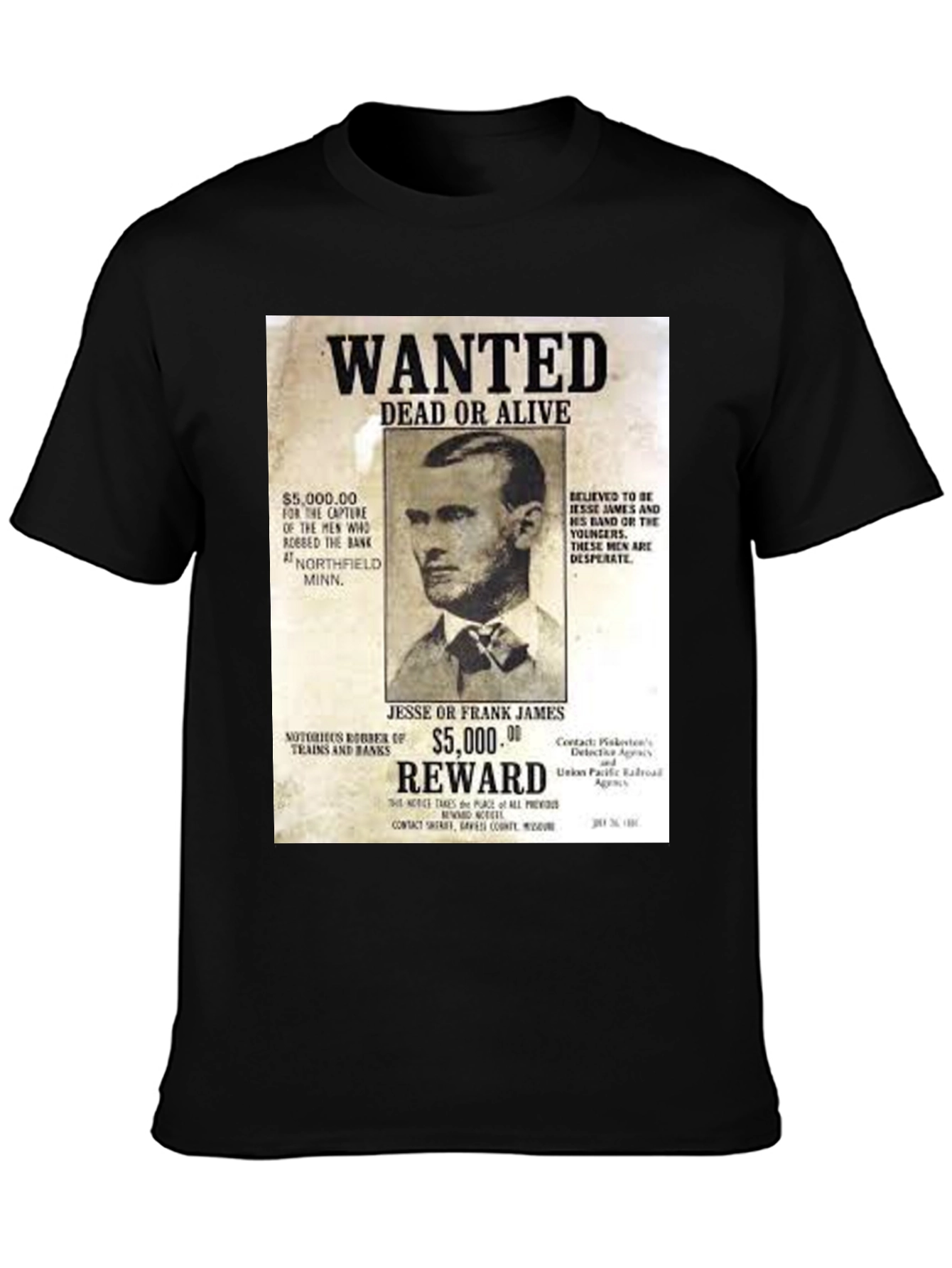 Wanted Dead or Alive T-Shirt