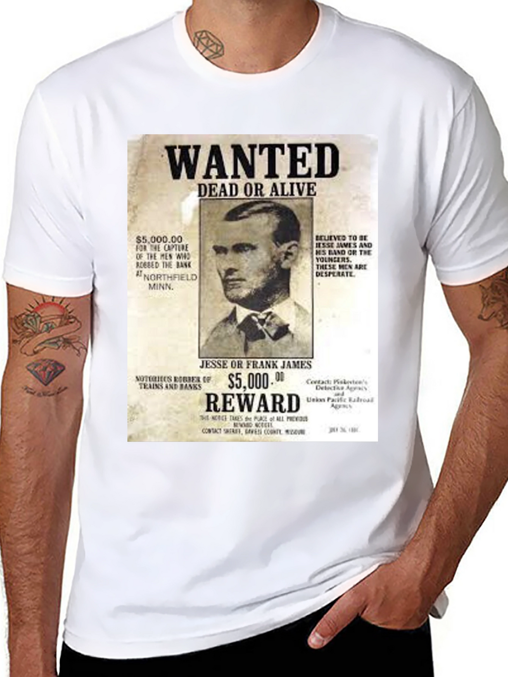 Wanted Dead or Alive T-Shirt