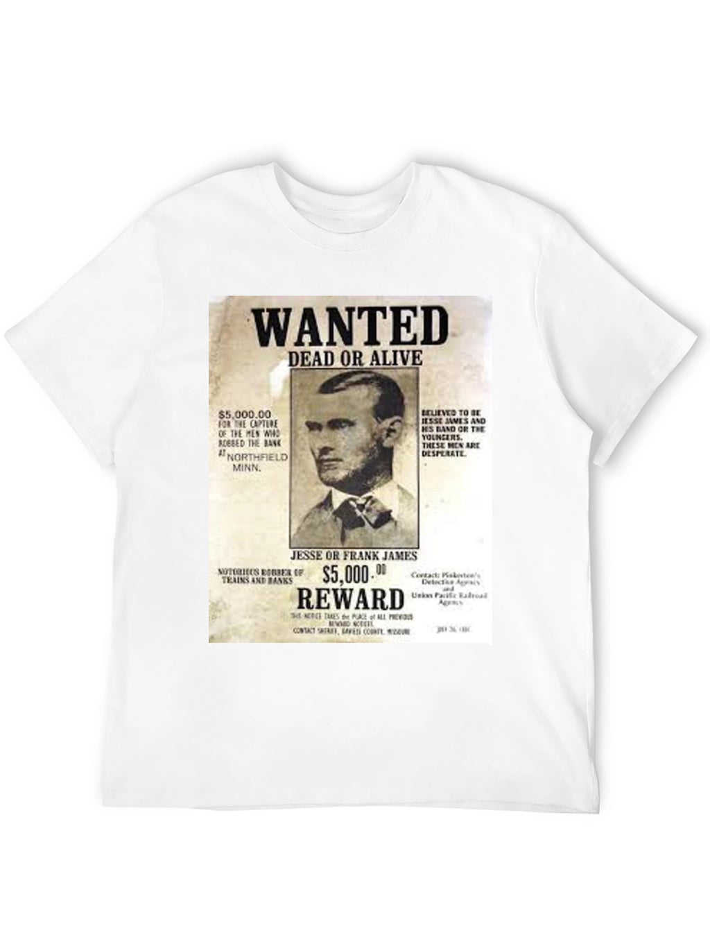 Wanted Dead or Alive T-Shirt