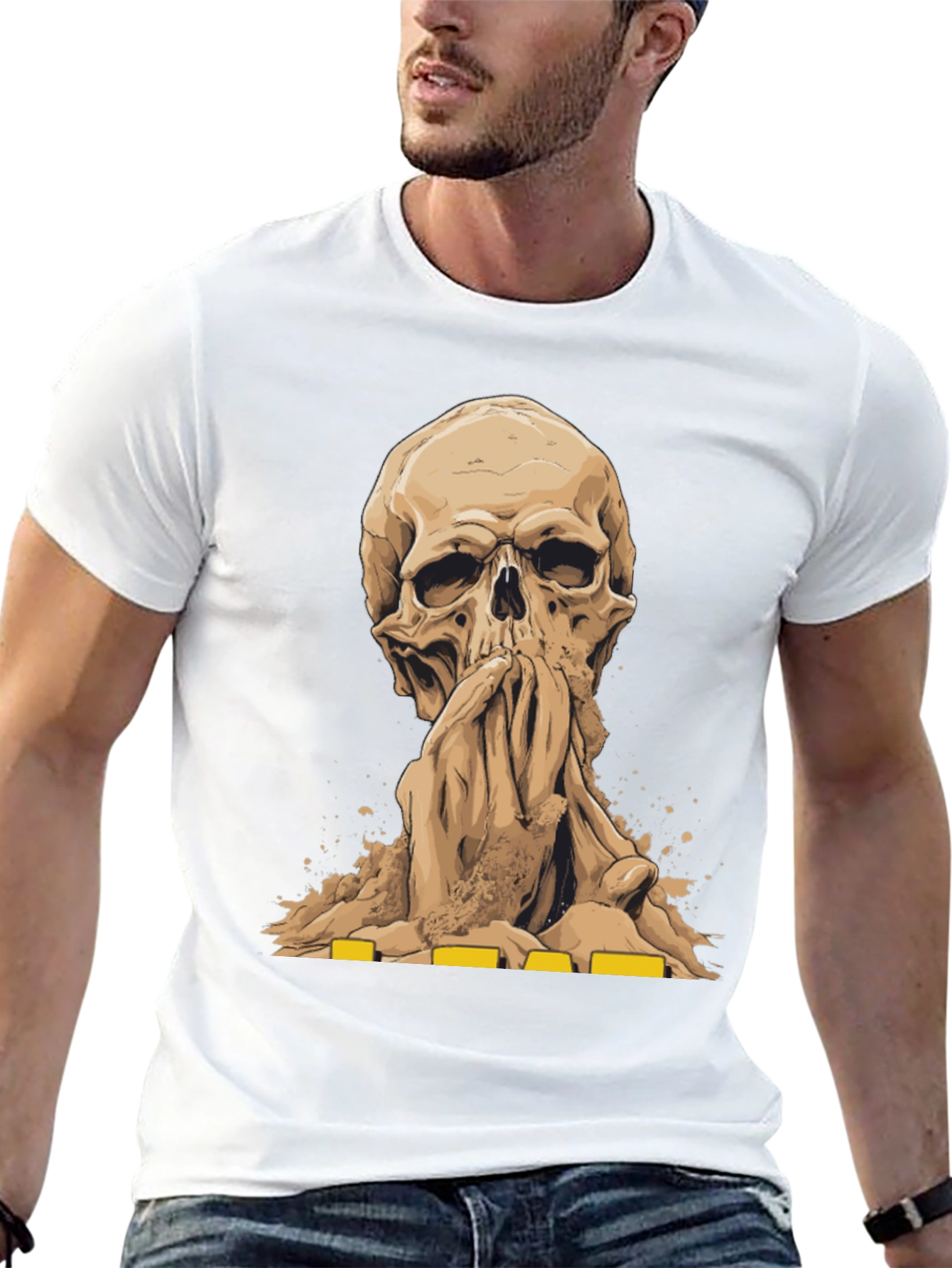 Skull Graphic T-Shirt - Unique Design