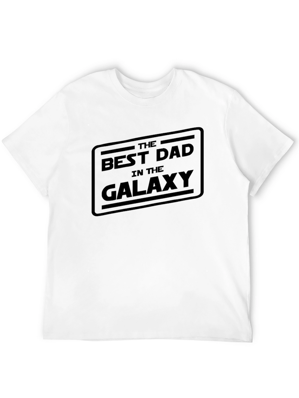 Best Dad in the Galaxy T-Shirt - Black