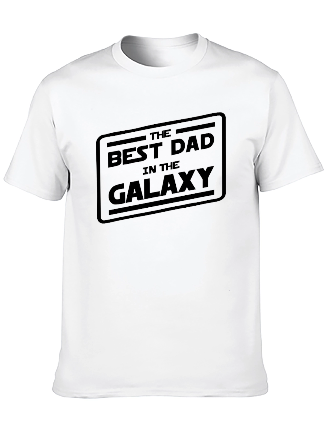 Best Dad in the Galaxy T-Shirt - Black