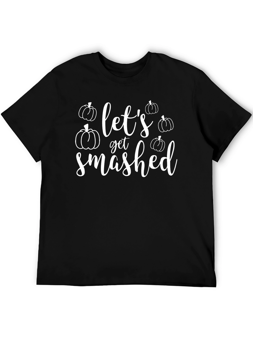 Lets Get Smashed Pumpkin Halloween T-Shirt